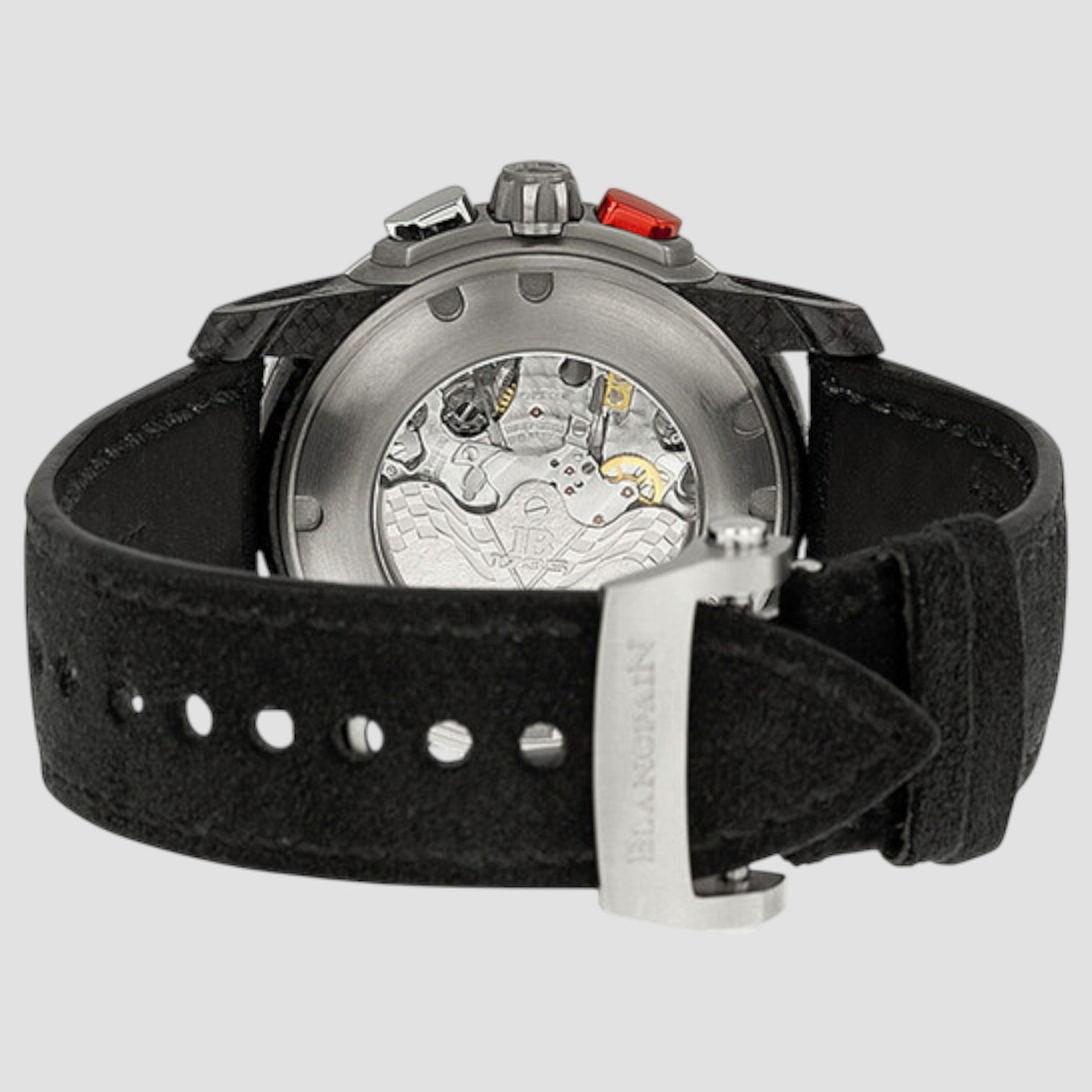 L-Evolution Black Carbon Fiber Dial Titanium Automatic Men's Watch