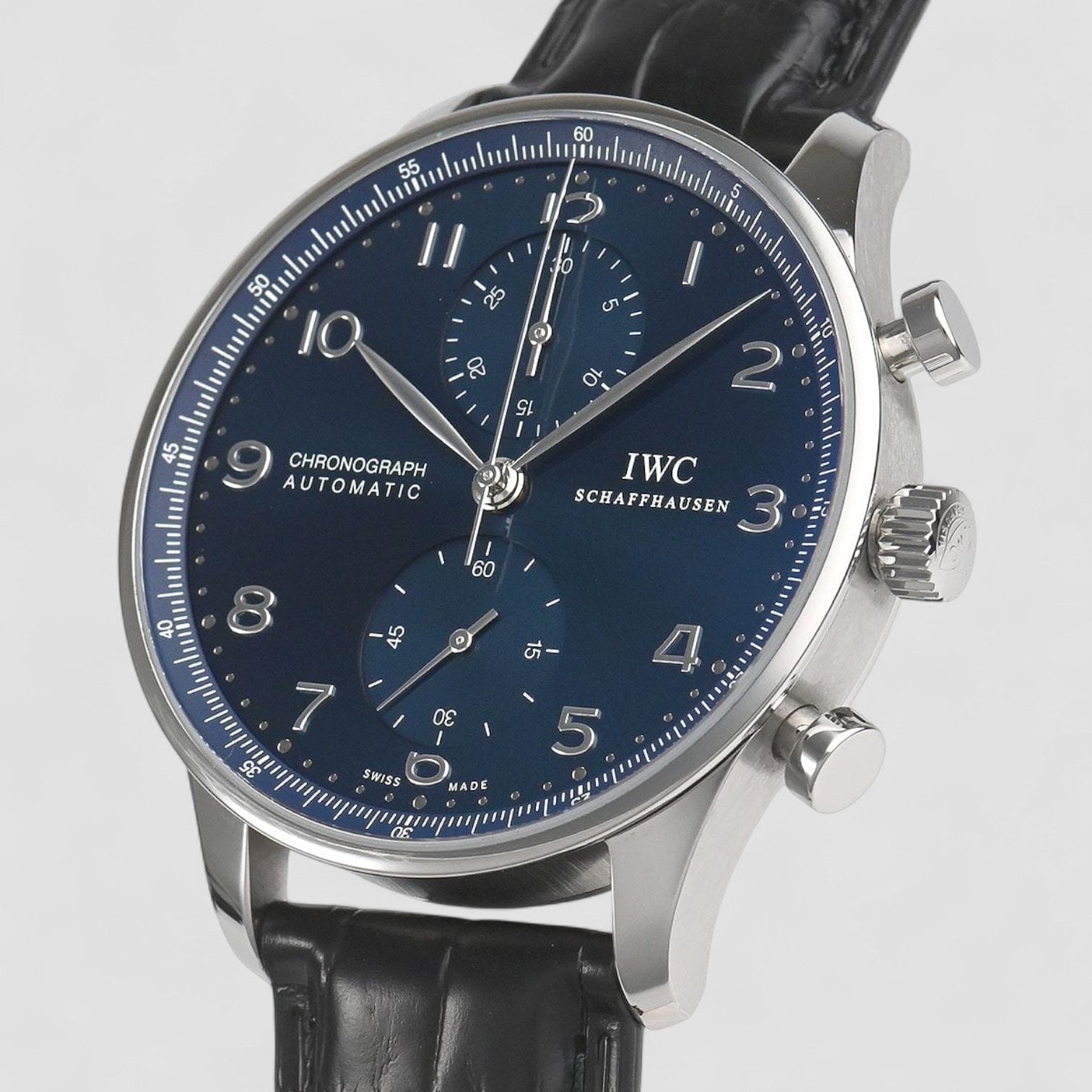 Portuguese Chronograph SS Blue Dial