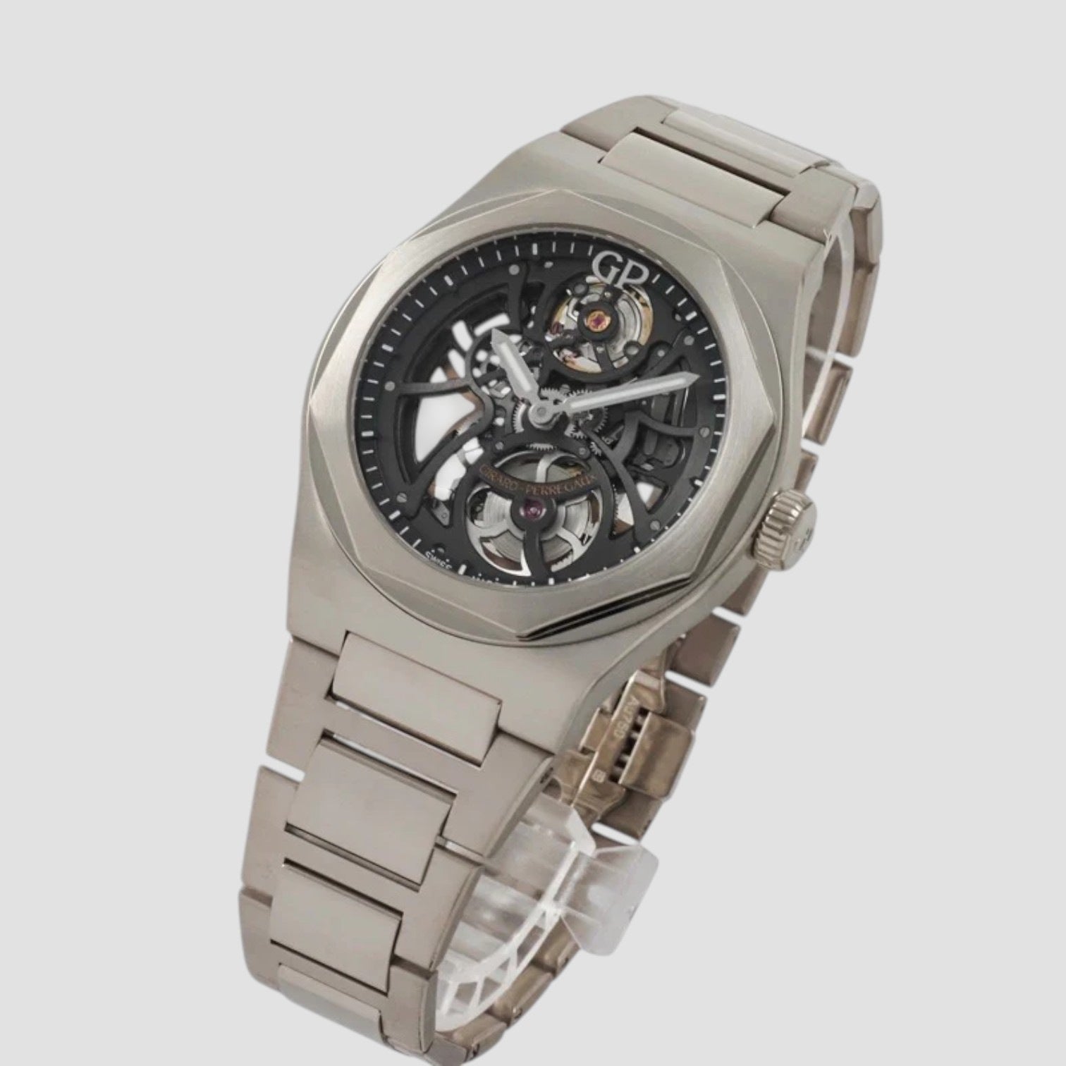 Laureato Skeleton White Gold