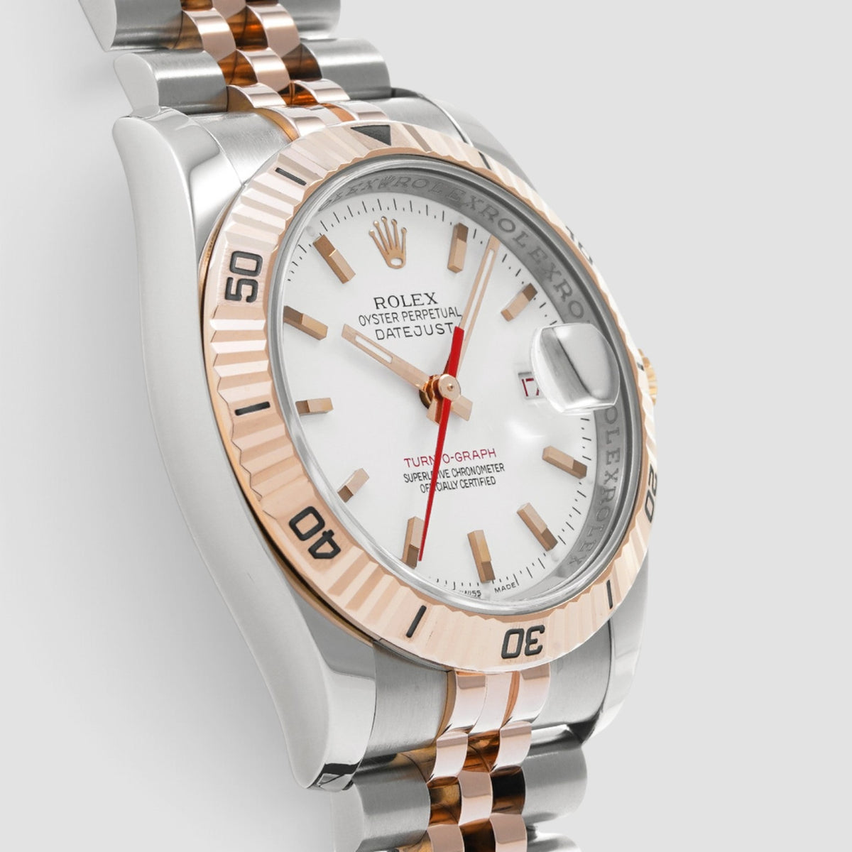 Datejust Turn-O-Graph White Dial