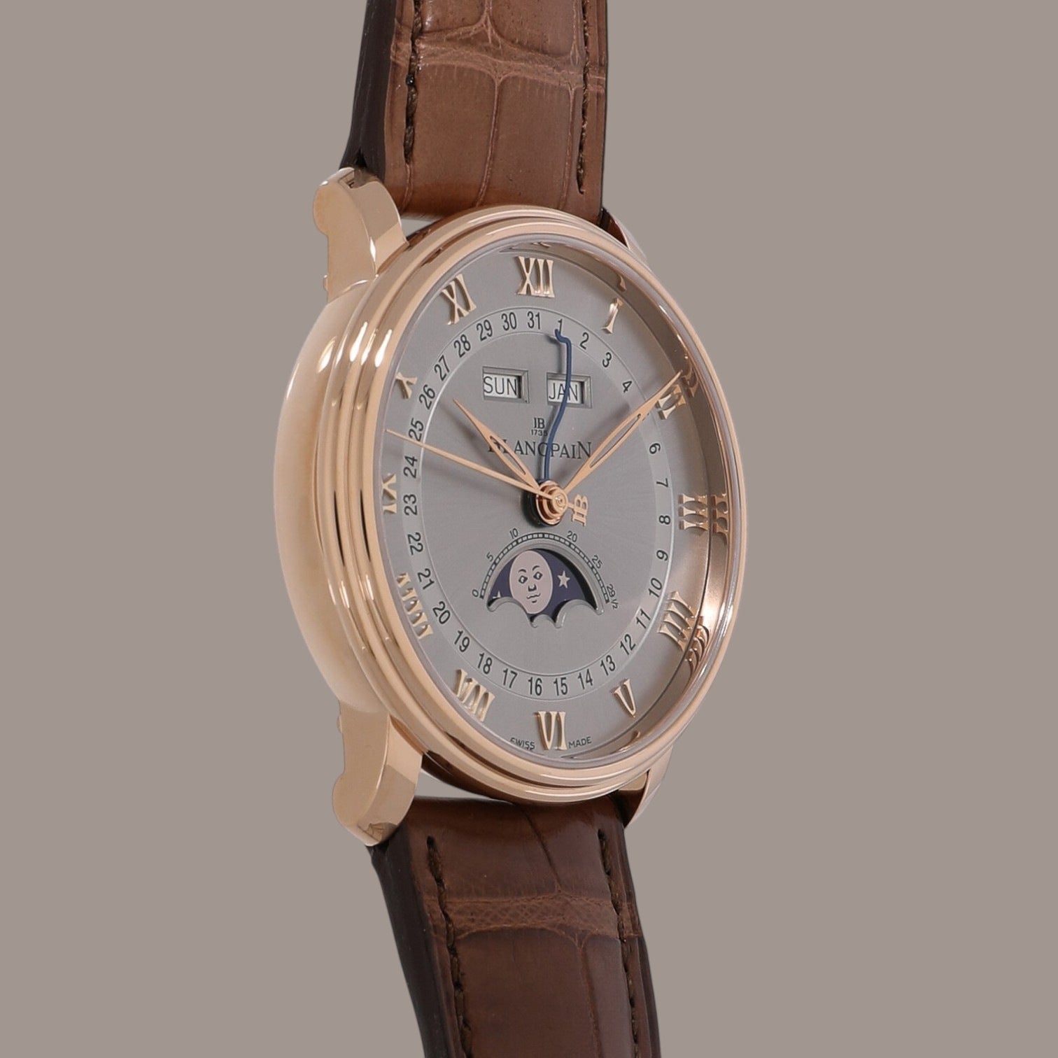 Villeret Moonphase & Complete Calendar 40mm