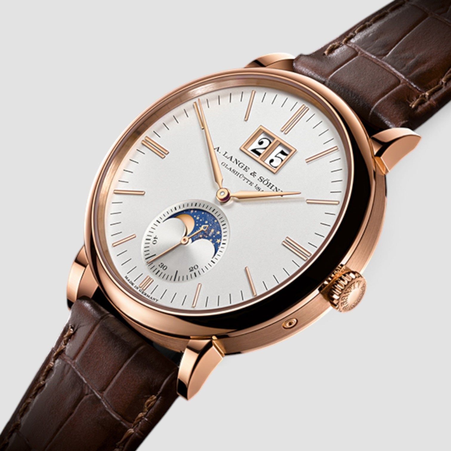Saxonia Automatic Moon Phase Men's Watch 40mm