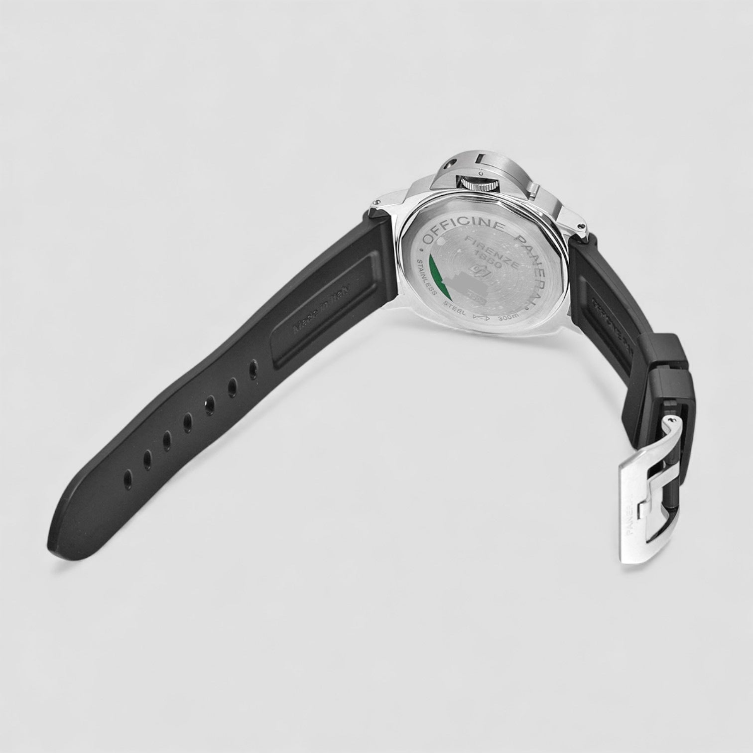 Luminor Marina Logo SS Black Dial