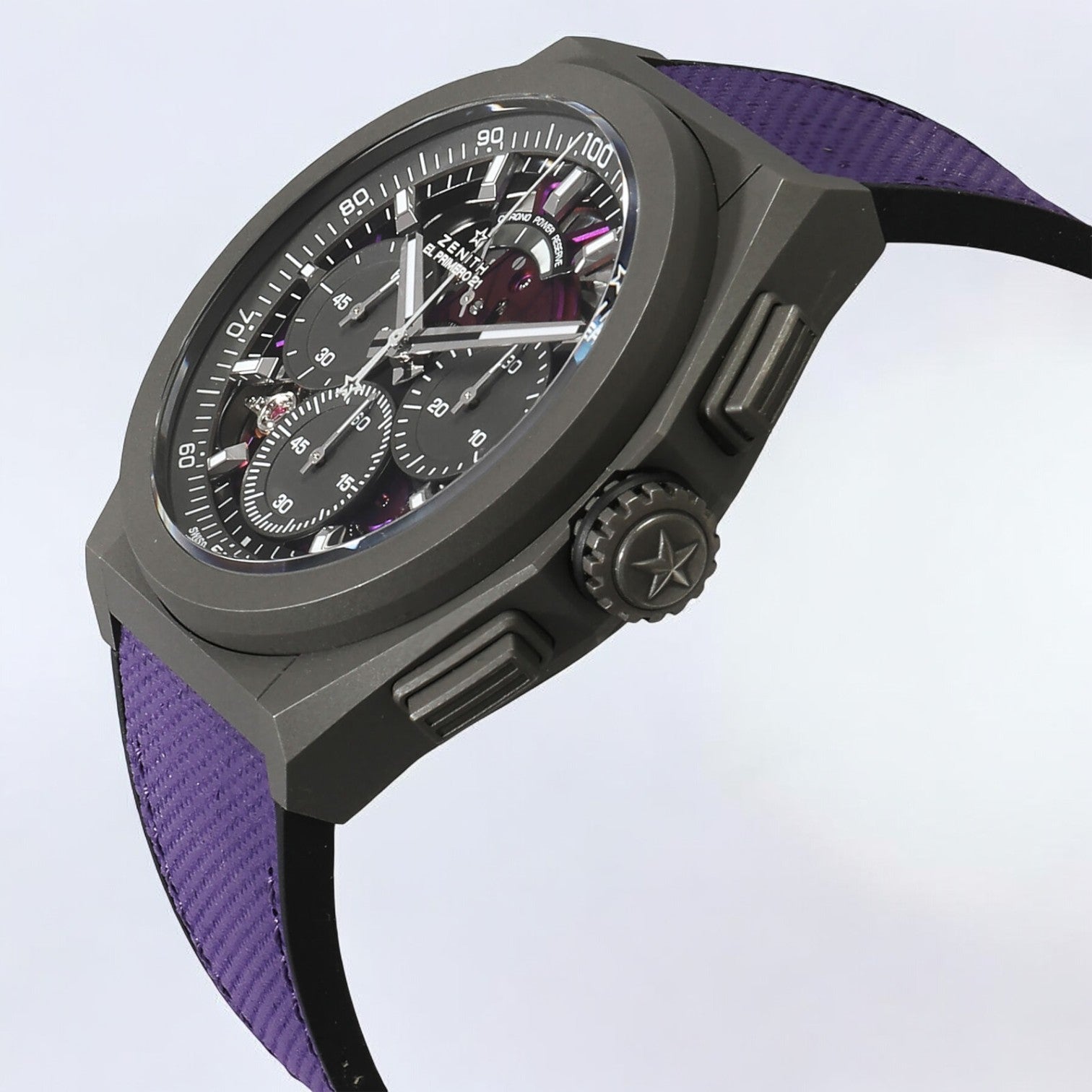 Defy 21 Ultraviolet El Primero Titanium