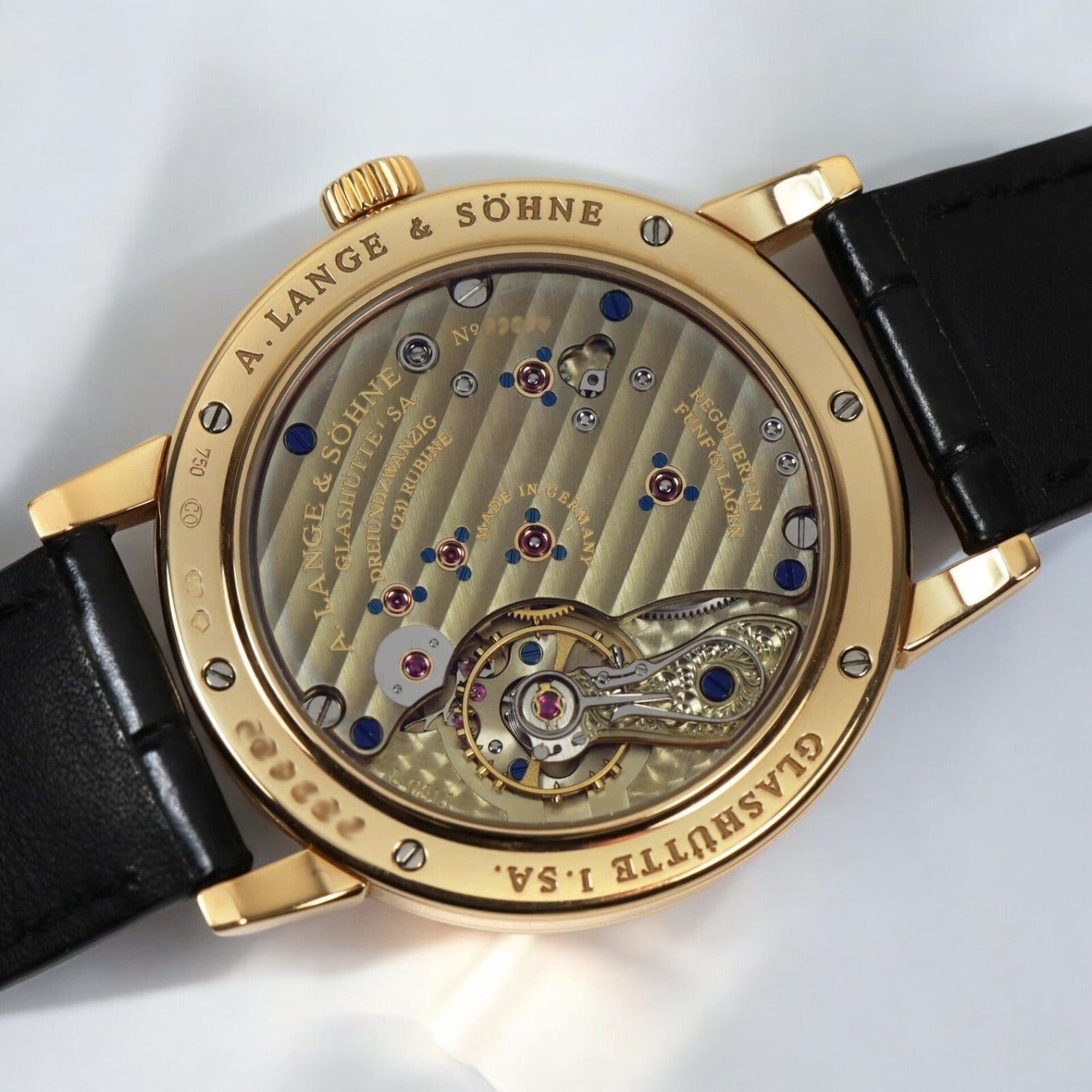 1815 Small Seconds 18k Rose Gold 40mm Silver Dial