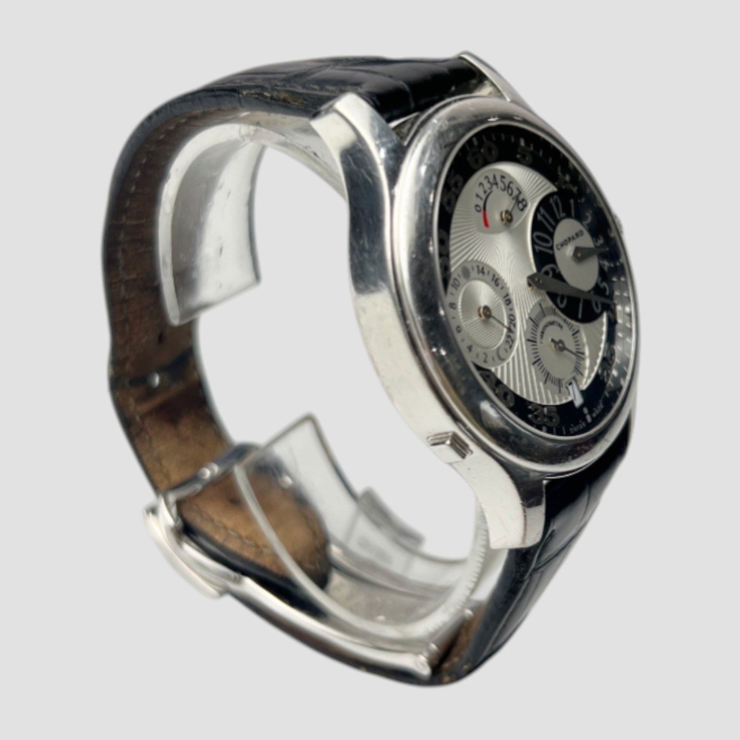 LUC Hand Wind Black Dial Men's Watch