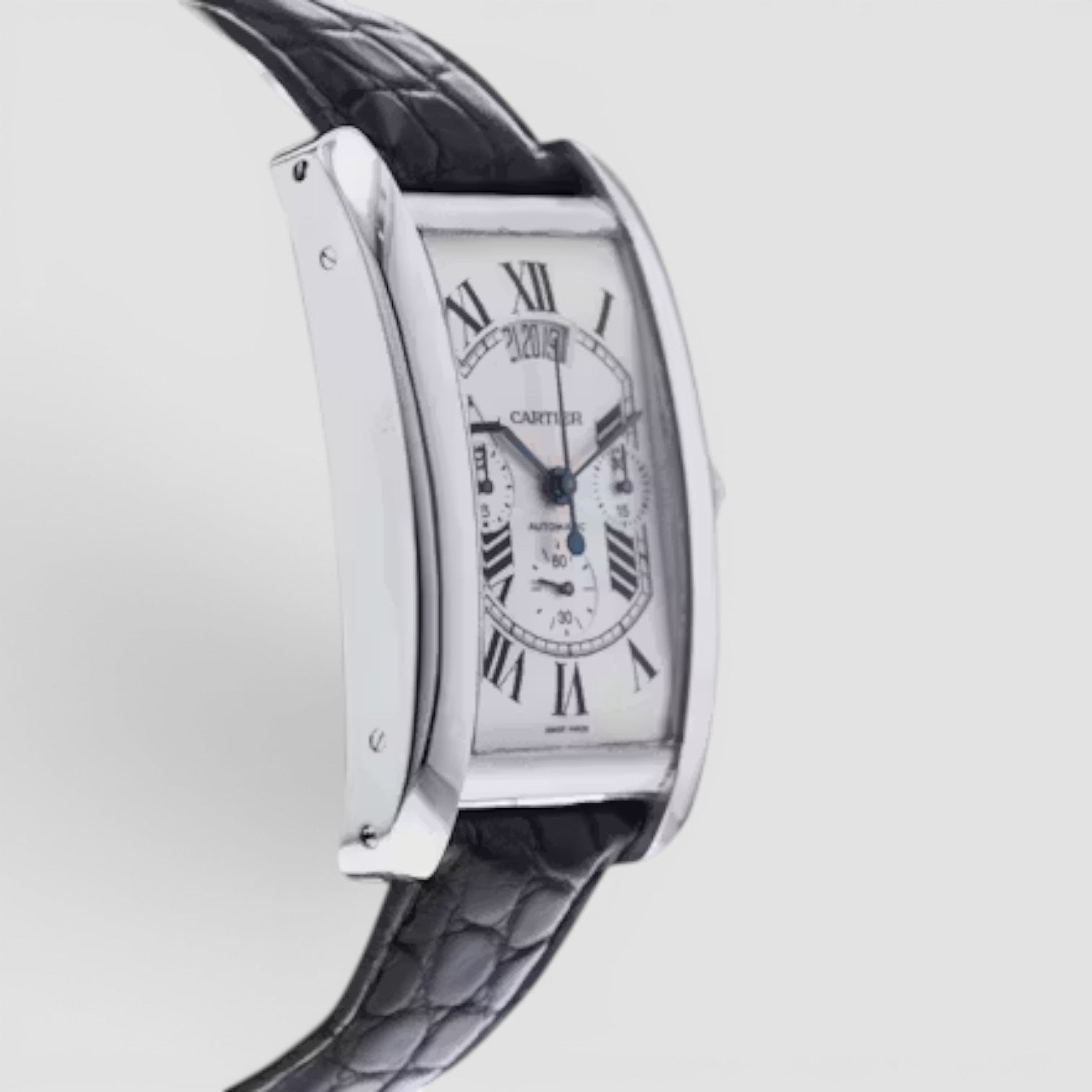 Tank Américaine Extra Large Chronograph 18K White Gold