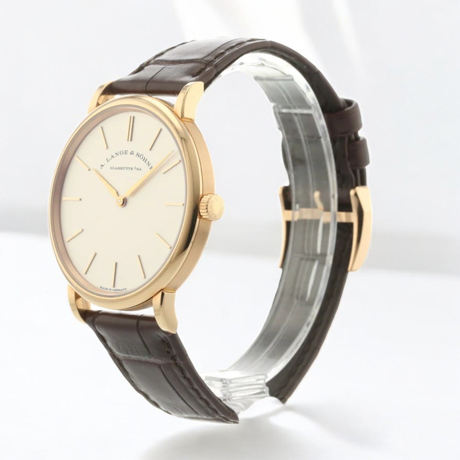 Saxonia Thin 37mm Manual Wind 18K Rose Gold