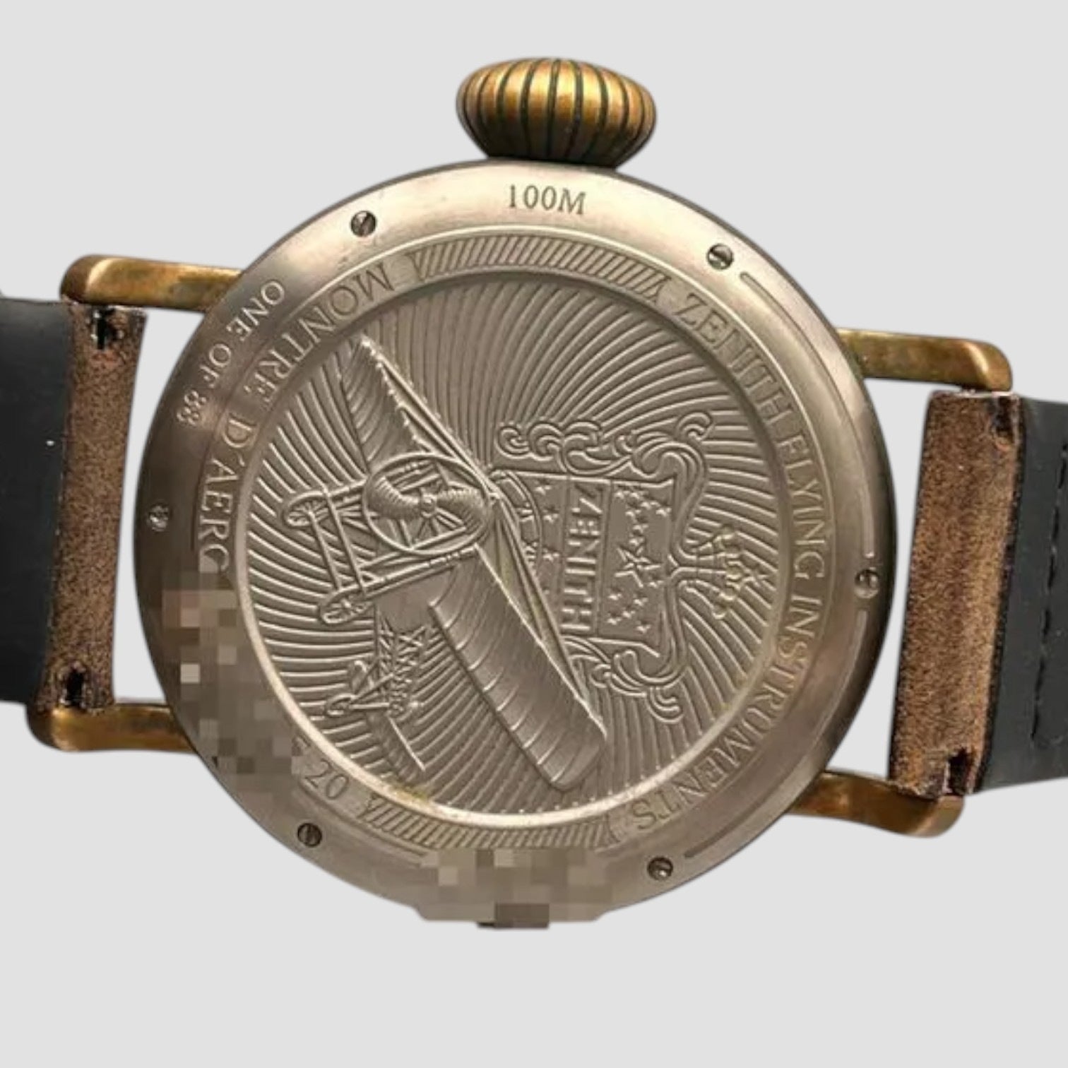 アンティークアルチプレーヤー Zenith Pilot Type 20 Adventure 45mm Bronze 29.2438.679/88.C753