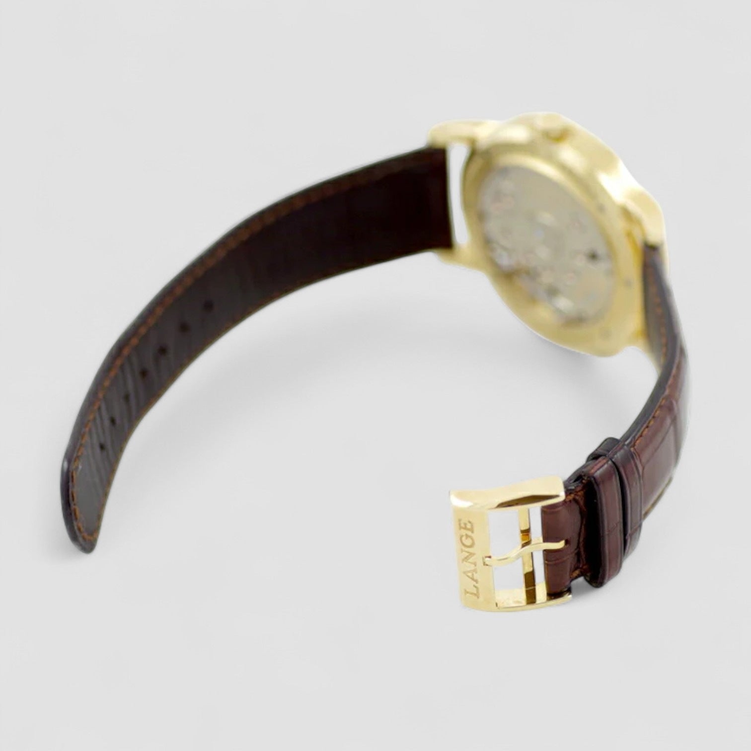 Grand Lange 1 18K Rose Gold Silver Dial
