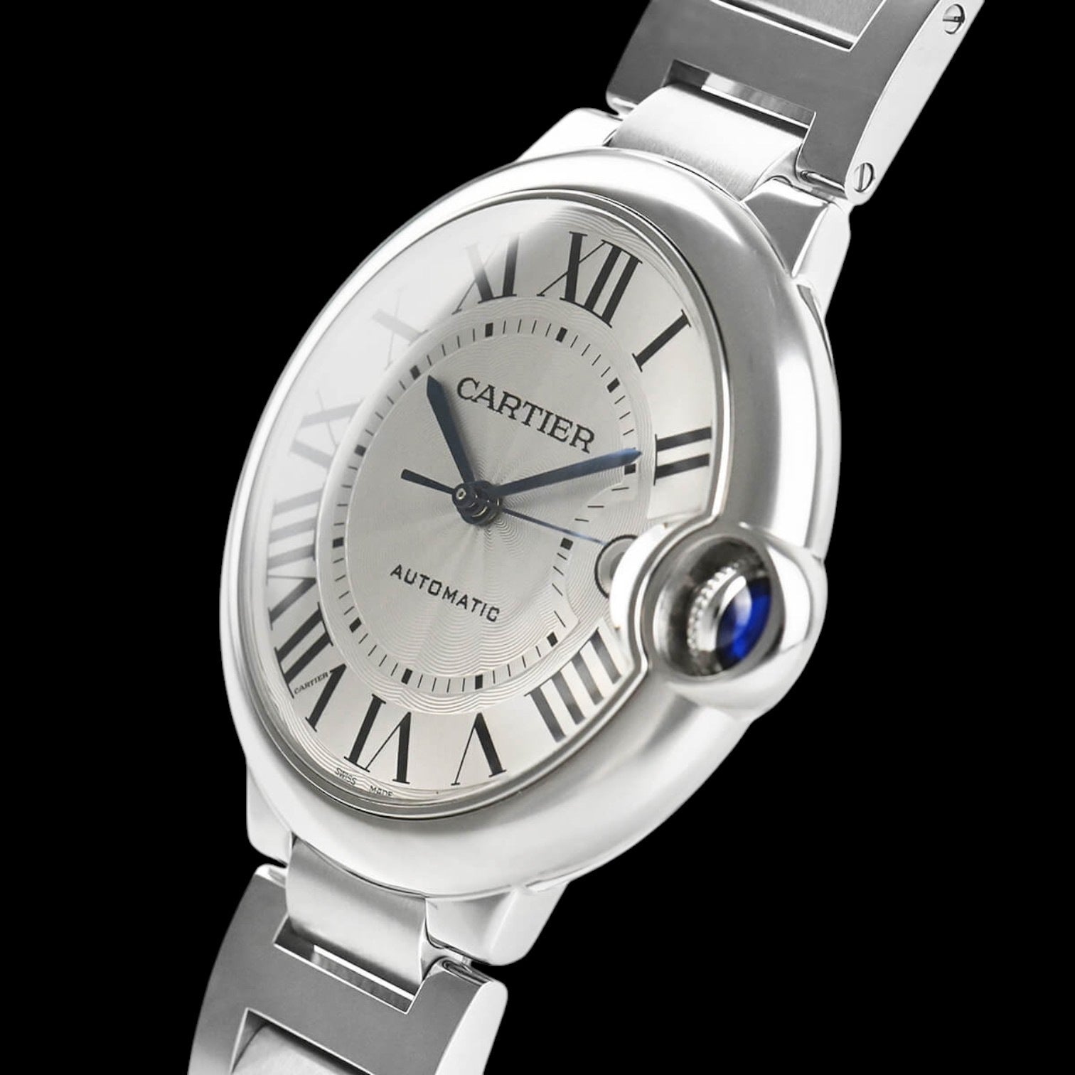 Ballon Bleu Silver Dial Men's Watch