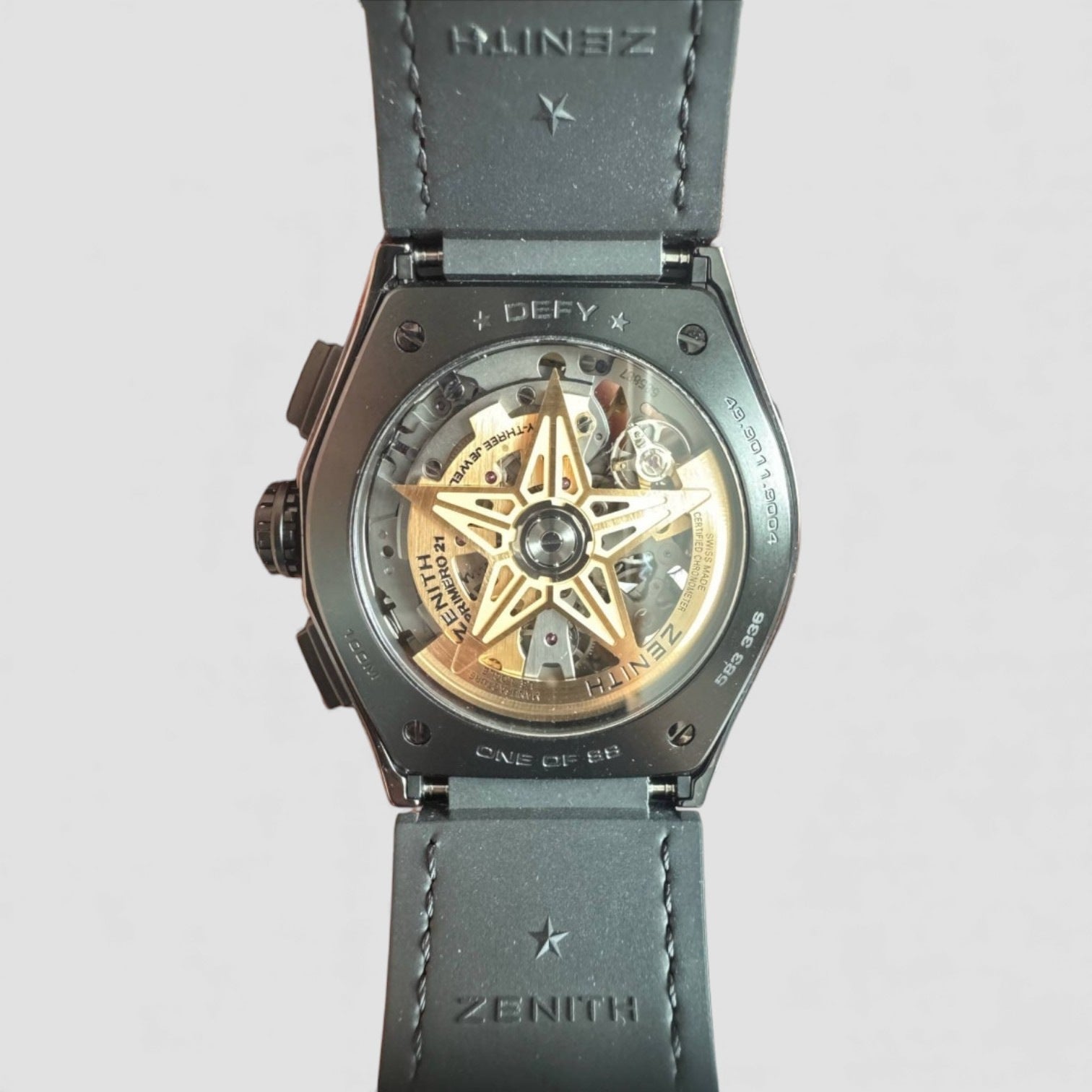 Zenith Defy El Primero 21 Black Ceramic 4mm 49.9011.9004/18.R582