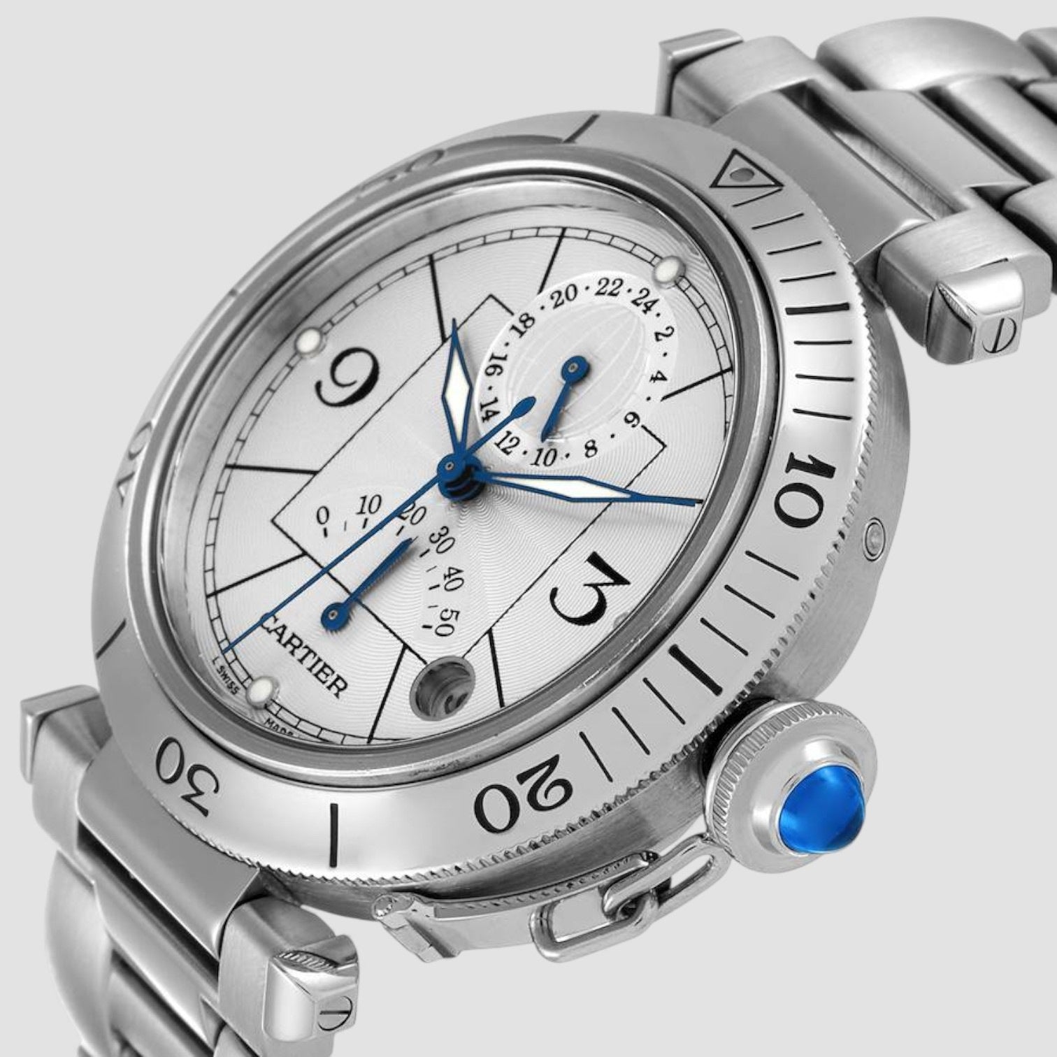 Gmt Power Reserve Watch Pasha