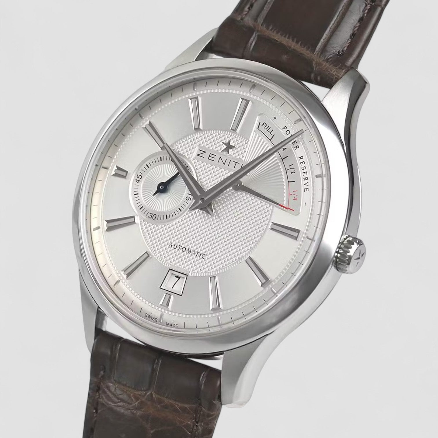 Captain Power Reserve SS Silver Dial