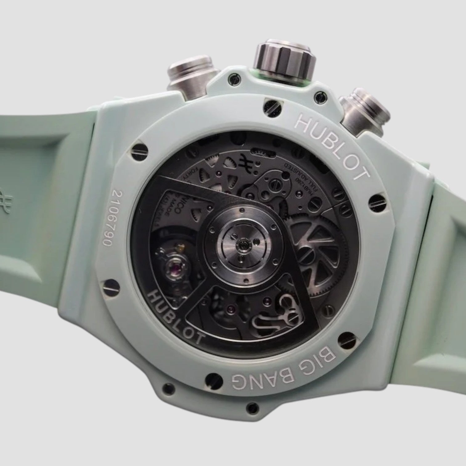 Big Bang One Click 42mm Mint Green Ceramic Automatic Watch