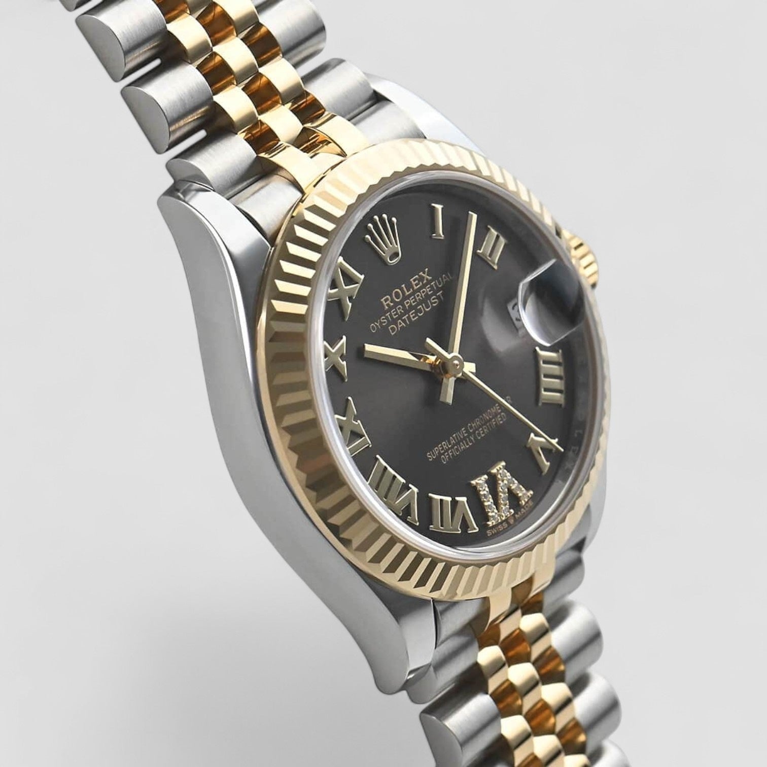 Datejust 31 Roman Numeral Diamonds Women's Watch