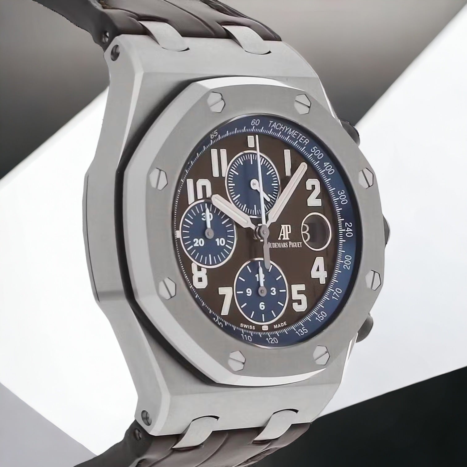 Royal Oak Offshore Brown Tobacco Dial SS