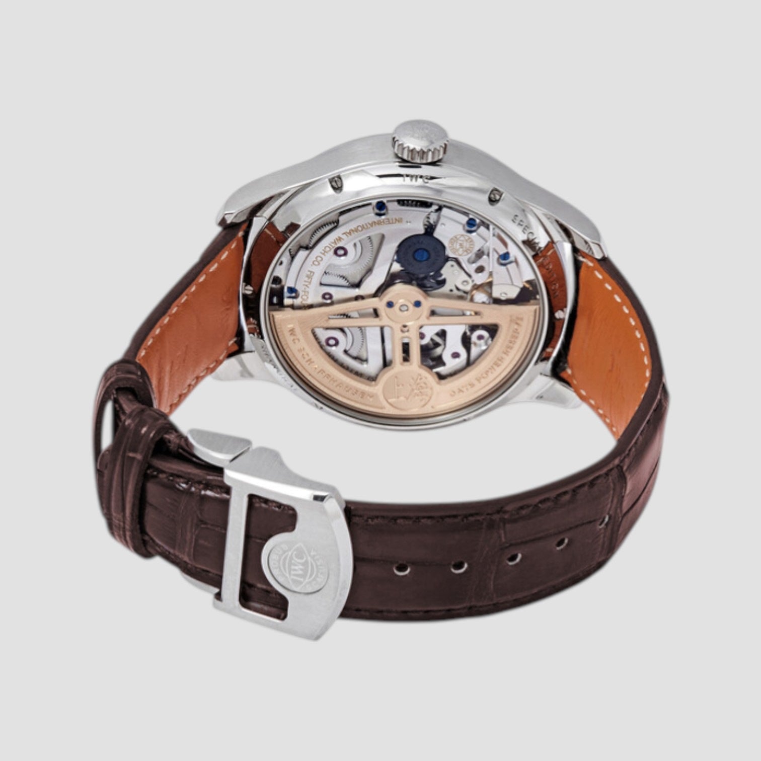 Portugieser Boutique Shanghai Perpetual Calendar Automatic White Dial Men's Watch