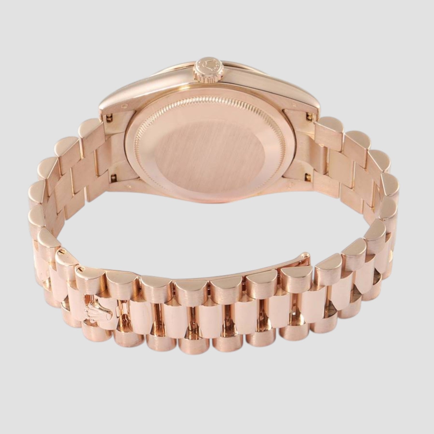 President Day Date 36 Everose Gold Diamond Mens Watch