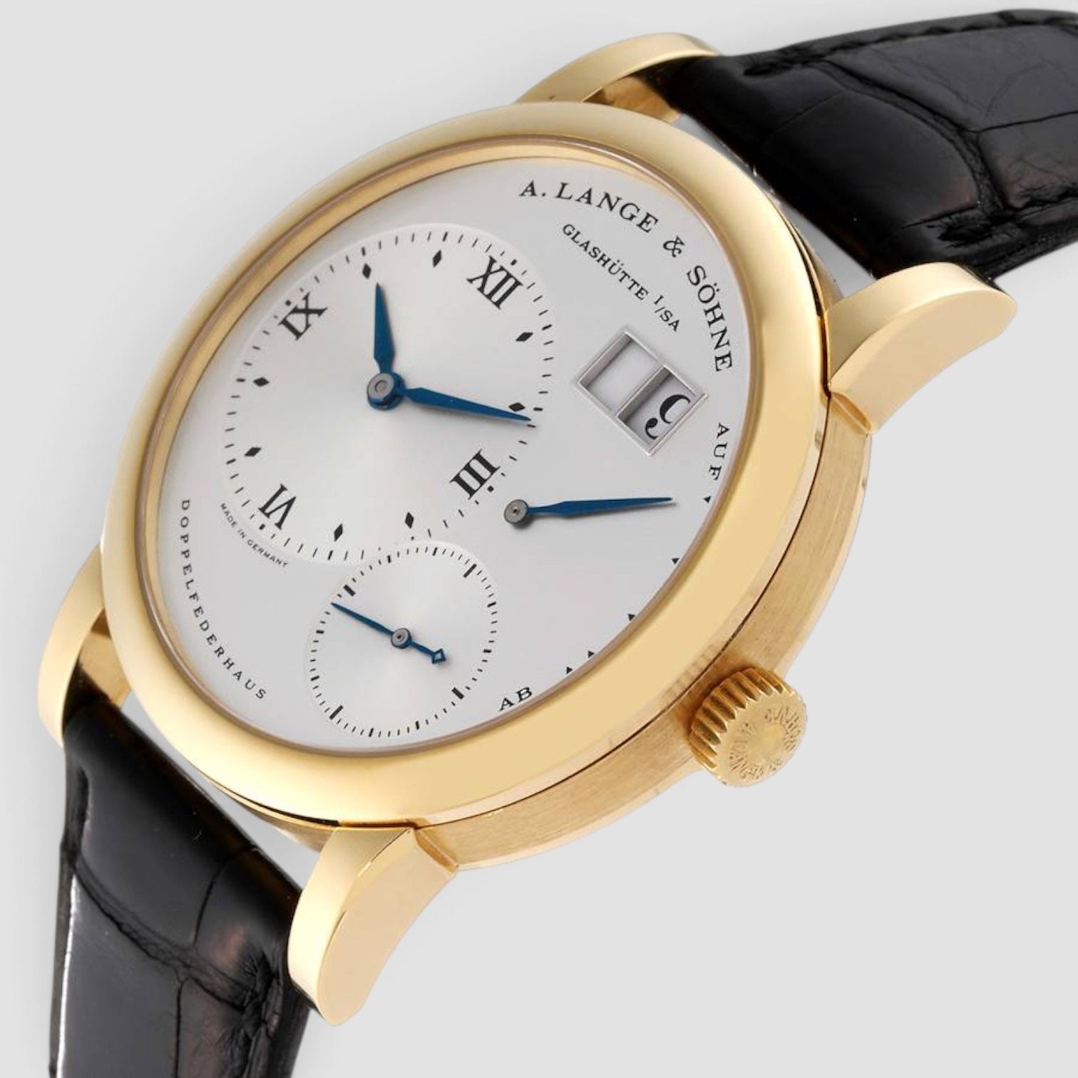 Lange 1 38mm 18K Yellow Gold Champagne dial