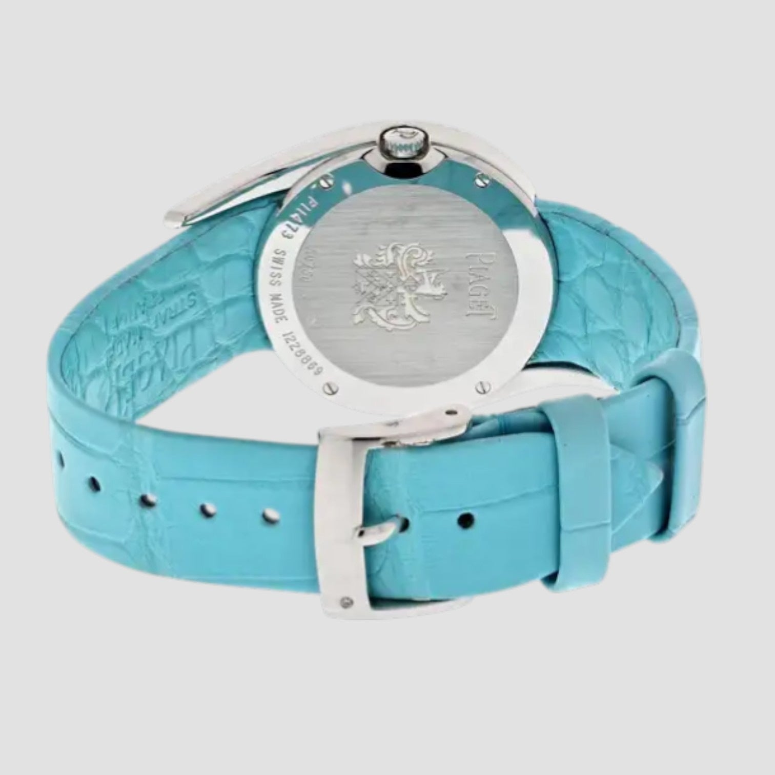 18K White Gold Limelight Gala Turquoise 32mm Dial Watch