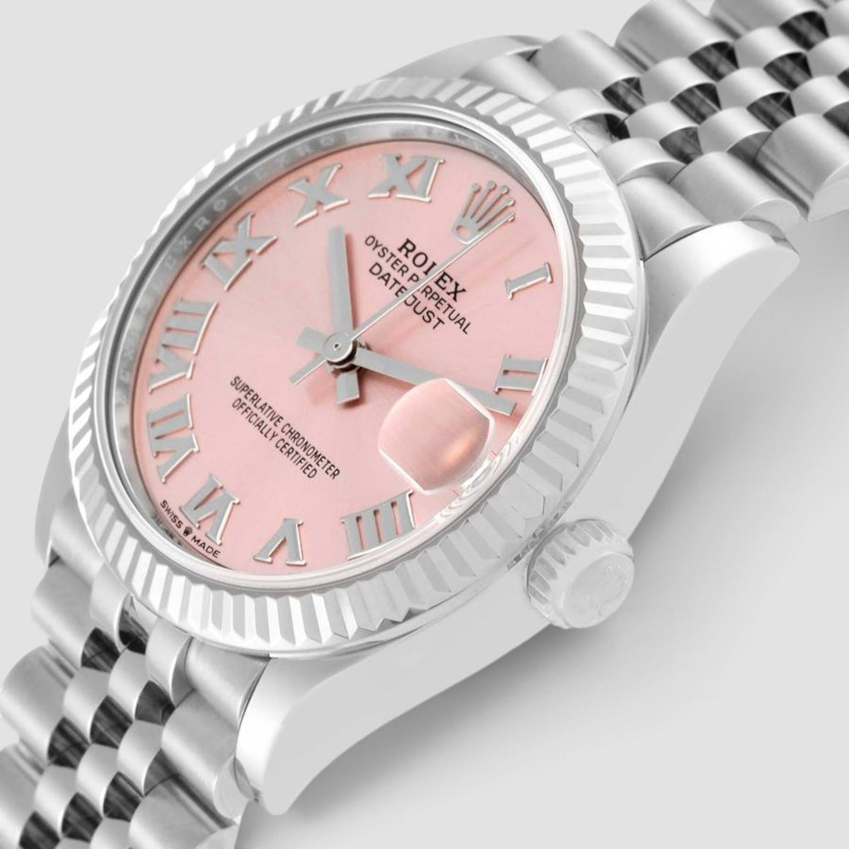 Datejust 31 Pink Roman Dial