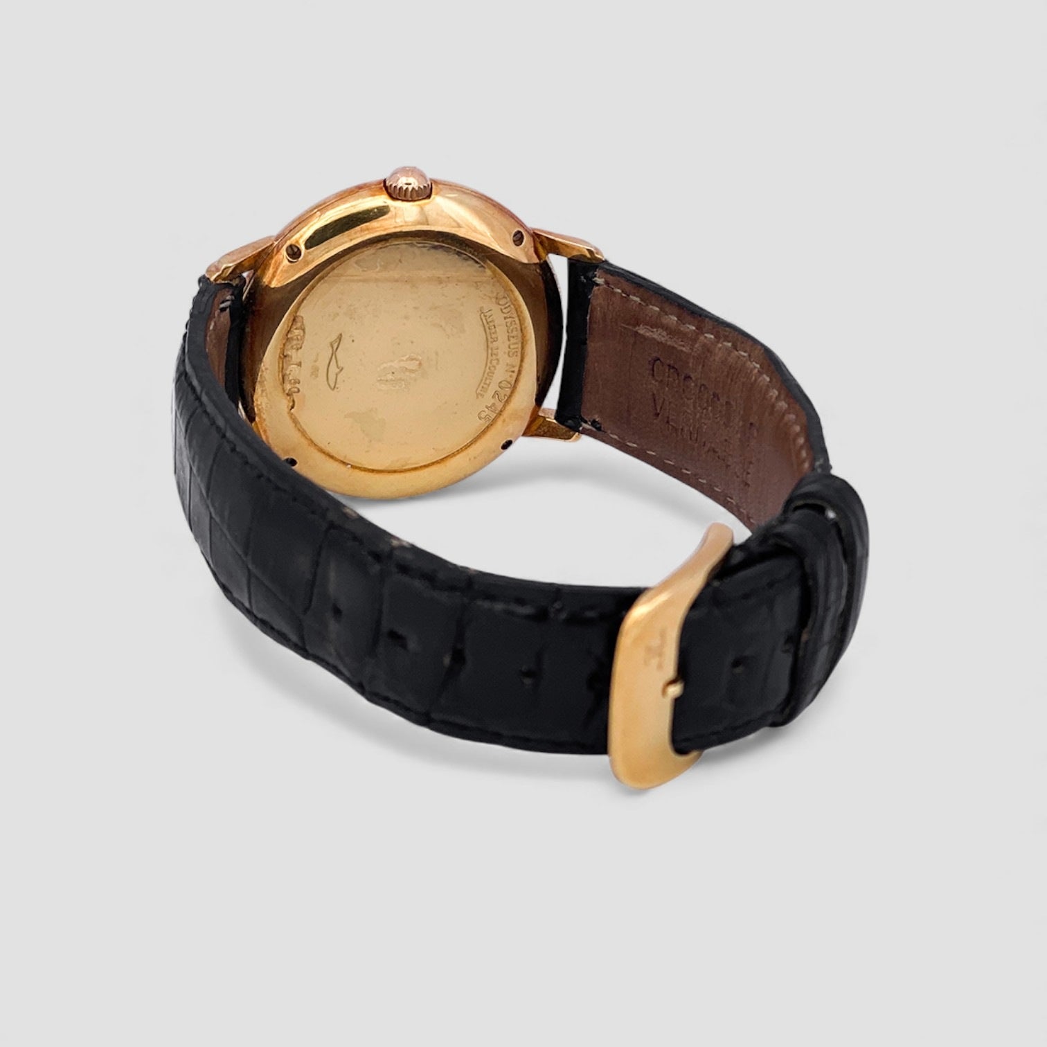 Odysseus Perpetual Calendar Enamel Dial 18K Yellow Gold