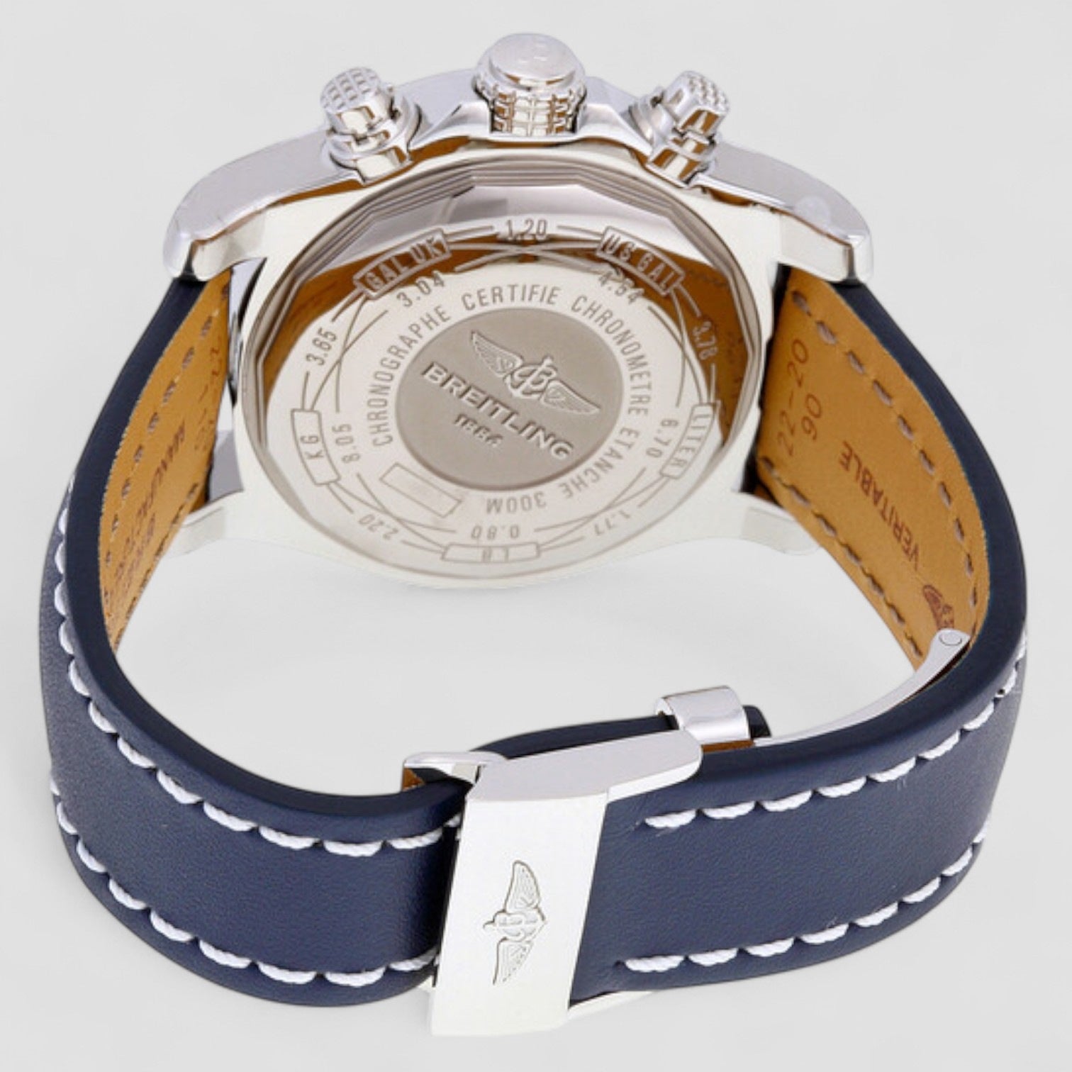 Avenger II Automatic Blue Dial Blue Leather Men's Watch