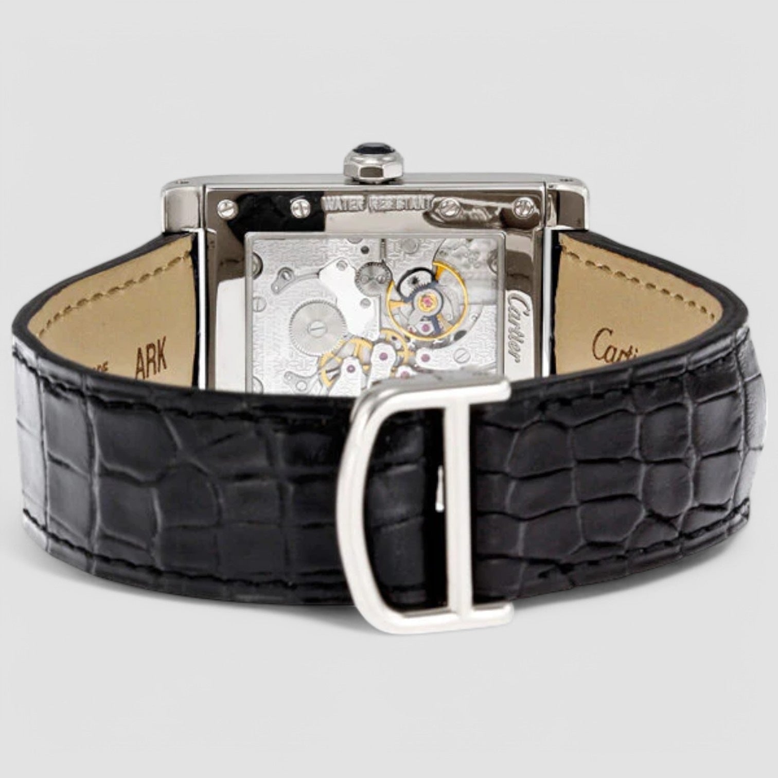 Vis Dual Time Tank A Zone Ladies Watch