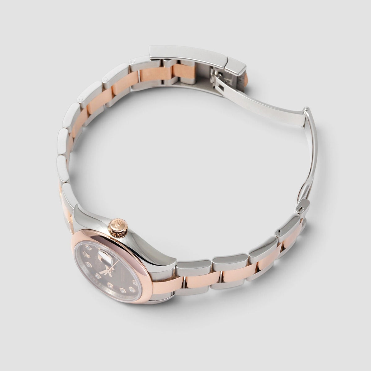 Lady-Datejust 28 Chocolate Diamond Dial