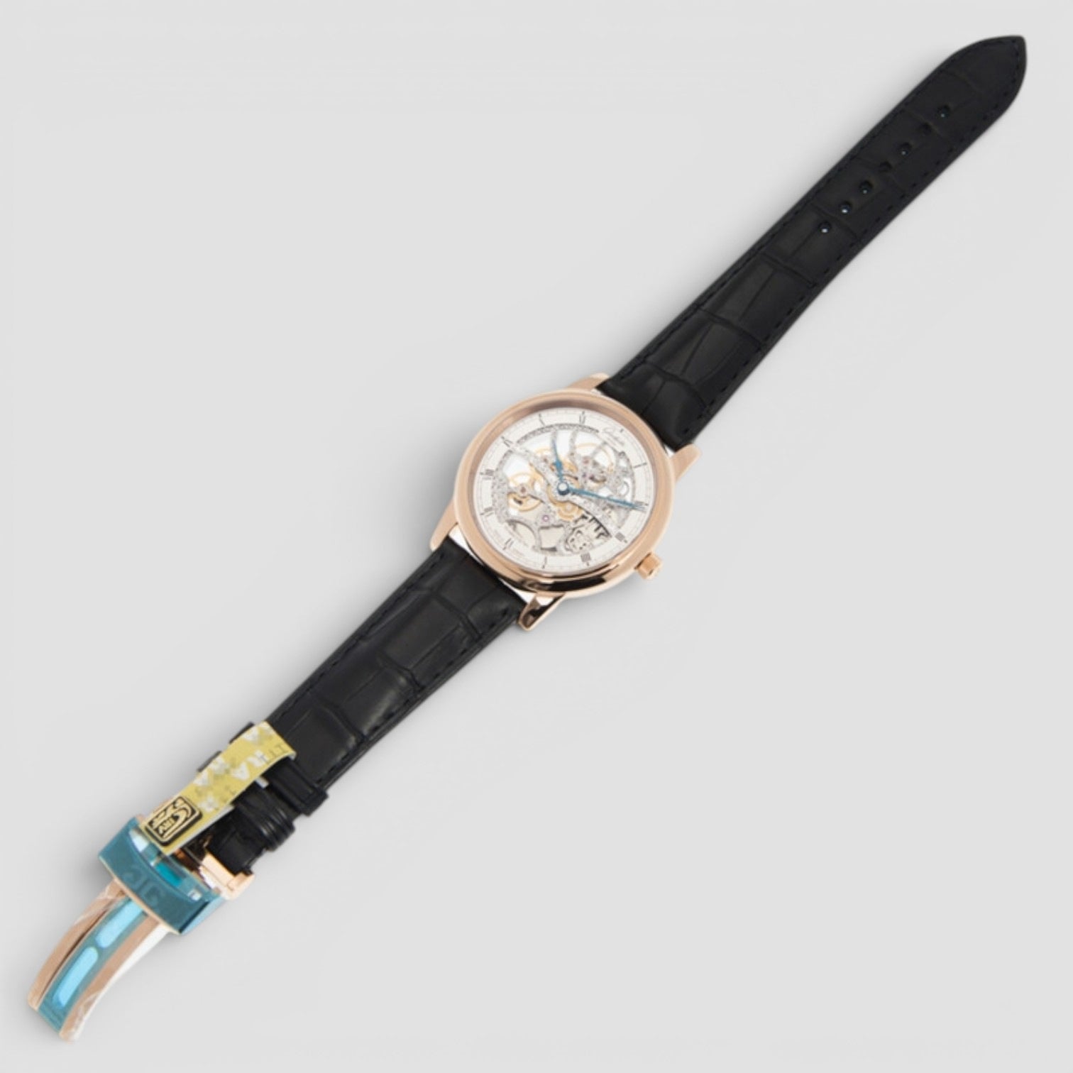 Glashutte Senator Hand Wind Silver Dial Men's Watch