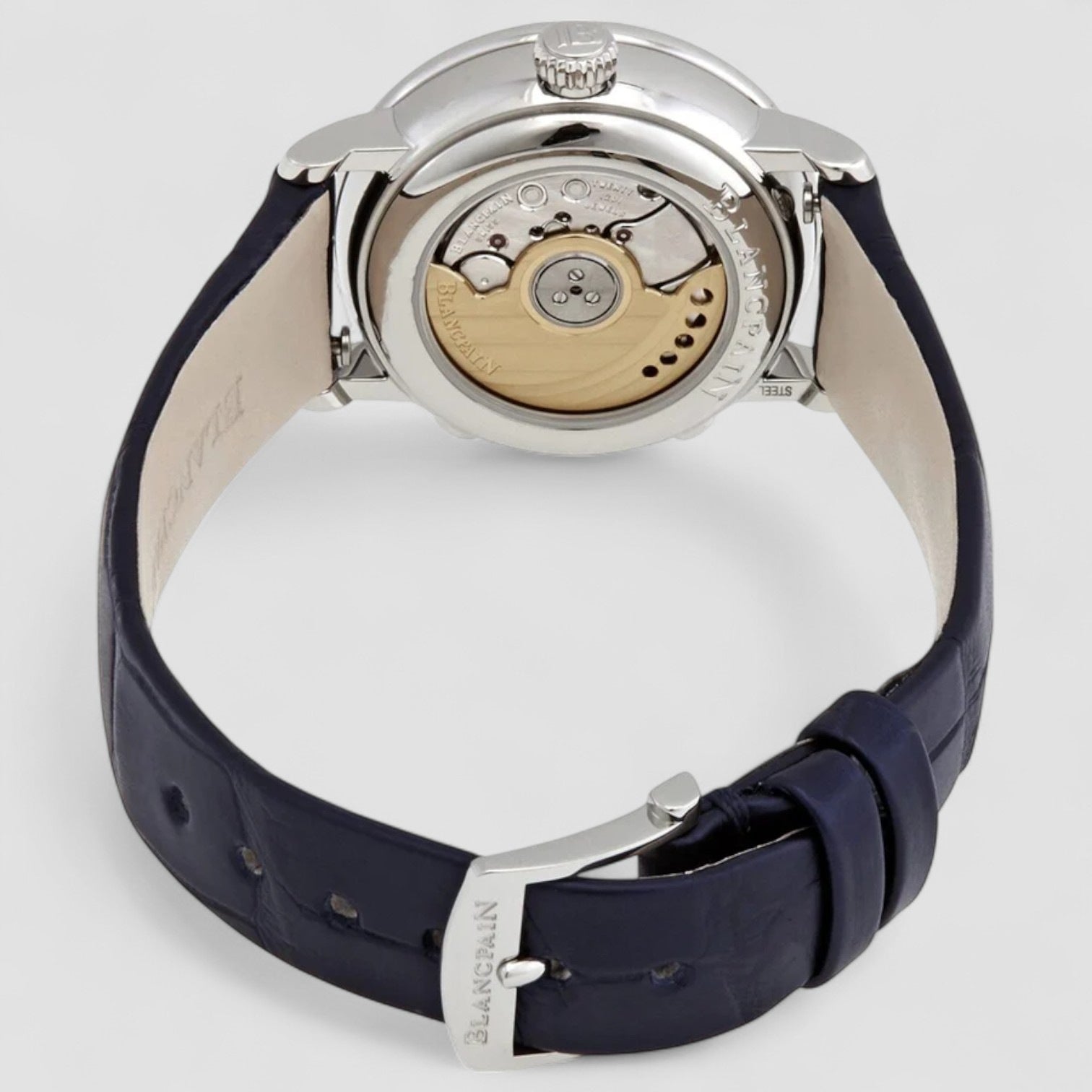 Villeret Quantieme Phases de Lune Automatic Diamond Ladies Watch