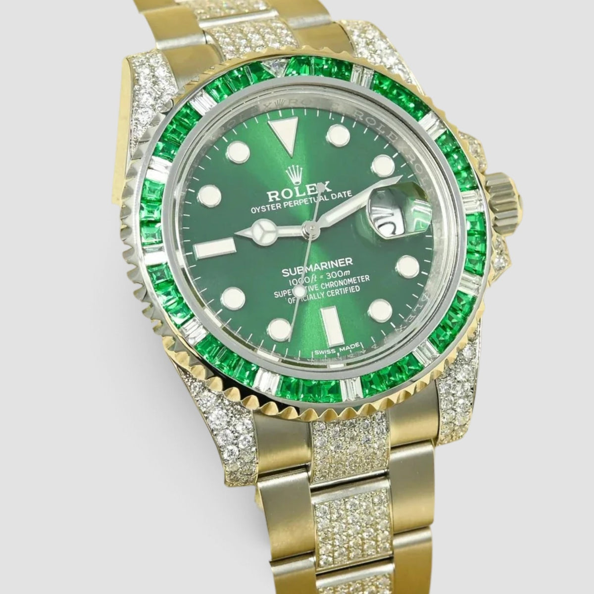 Submariner Date Hulk Iced & Emerald