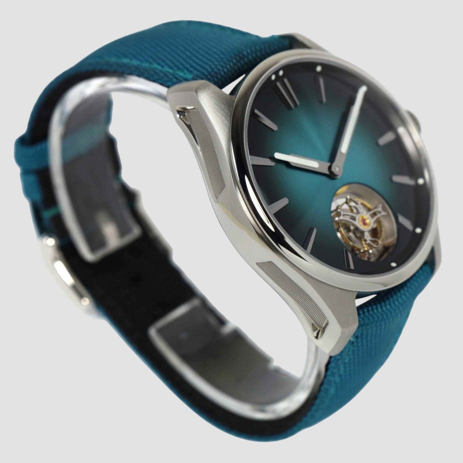 Pioneer Tourbillon 3804 'Blue Lagoon' Limited Steel