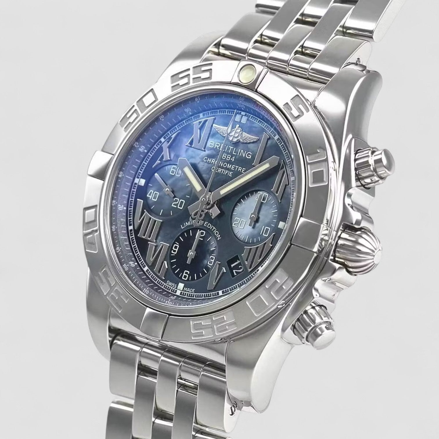 Chronomat 01 Mother of Pearl Steel Limited Edition