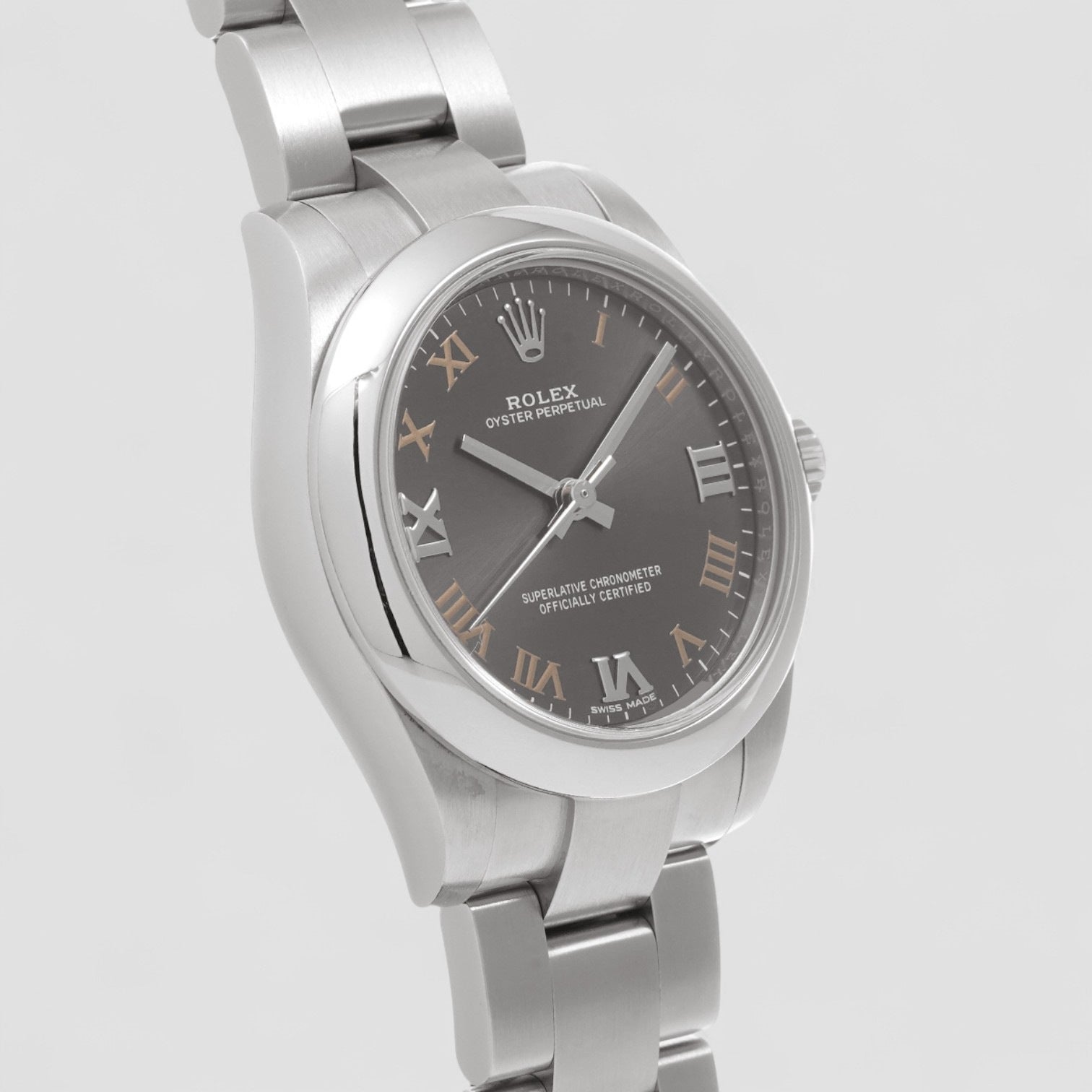 Oyster Perpetual 31 Dark Grey Nickname Dial Ladies Watch
