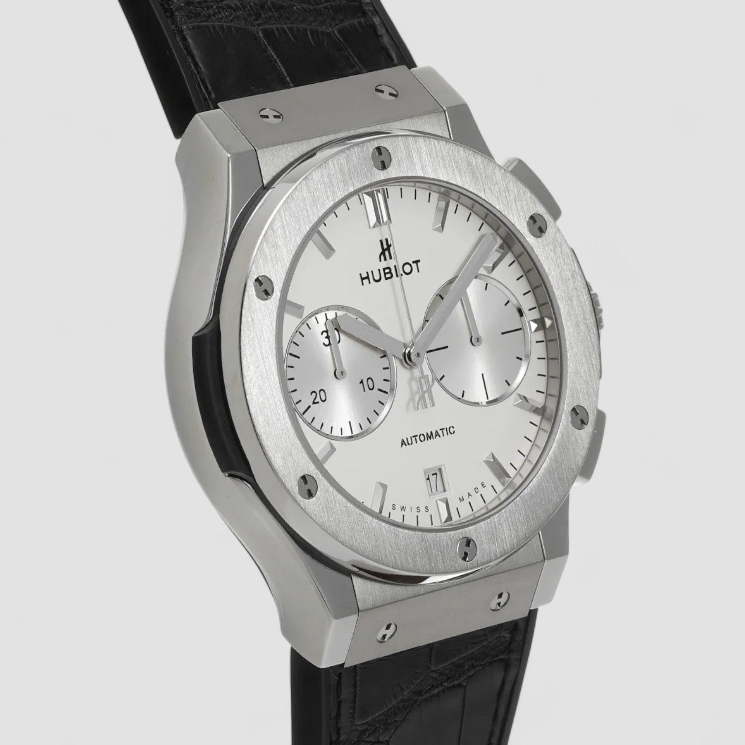 Classic Fusion Chronograph Titanium Silver 45mm