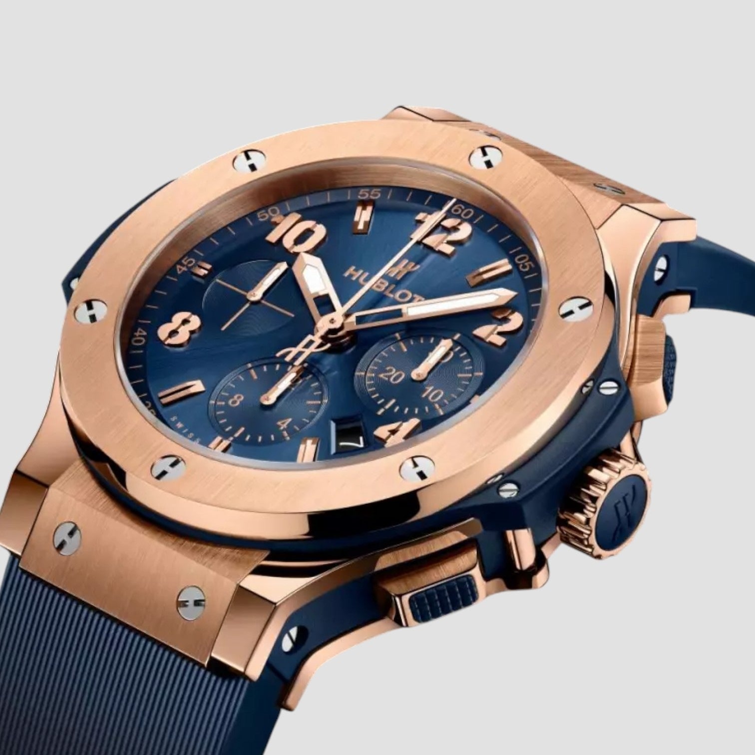 Big Bang Original Gold Blue 44mm