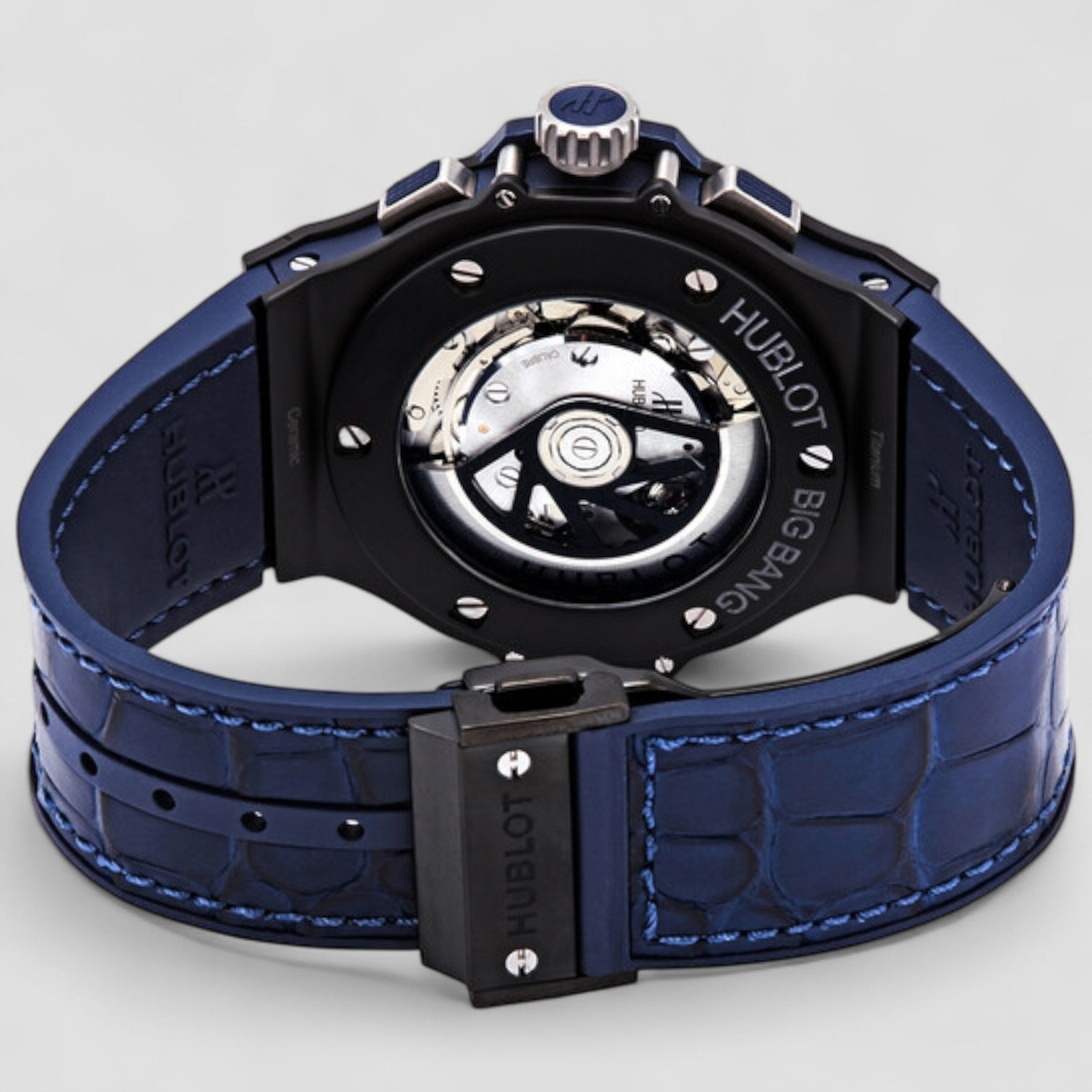 Big Bang Chronograph Automatic Blue Sunray Dial Men's Watch