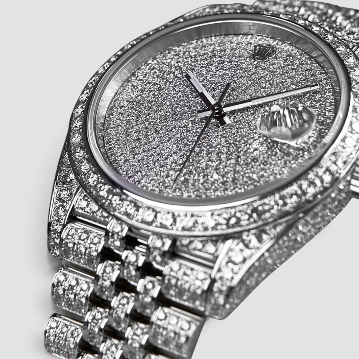 Datejust 41 Fully Custom Diamond-Set “Covert”