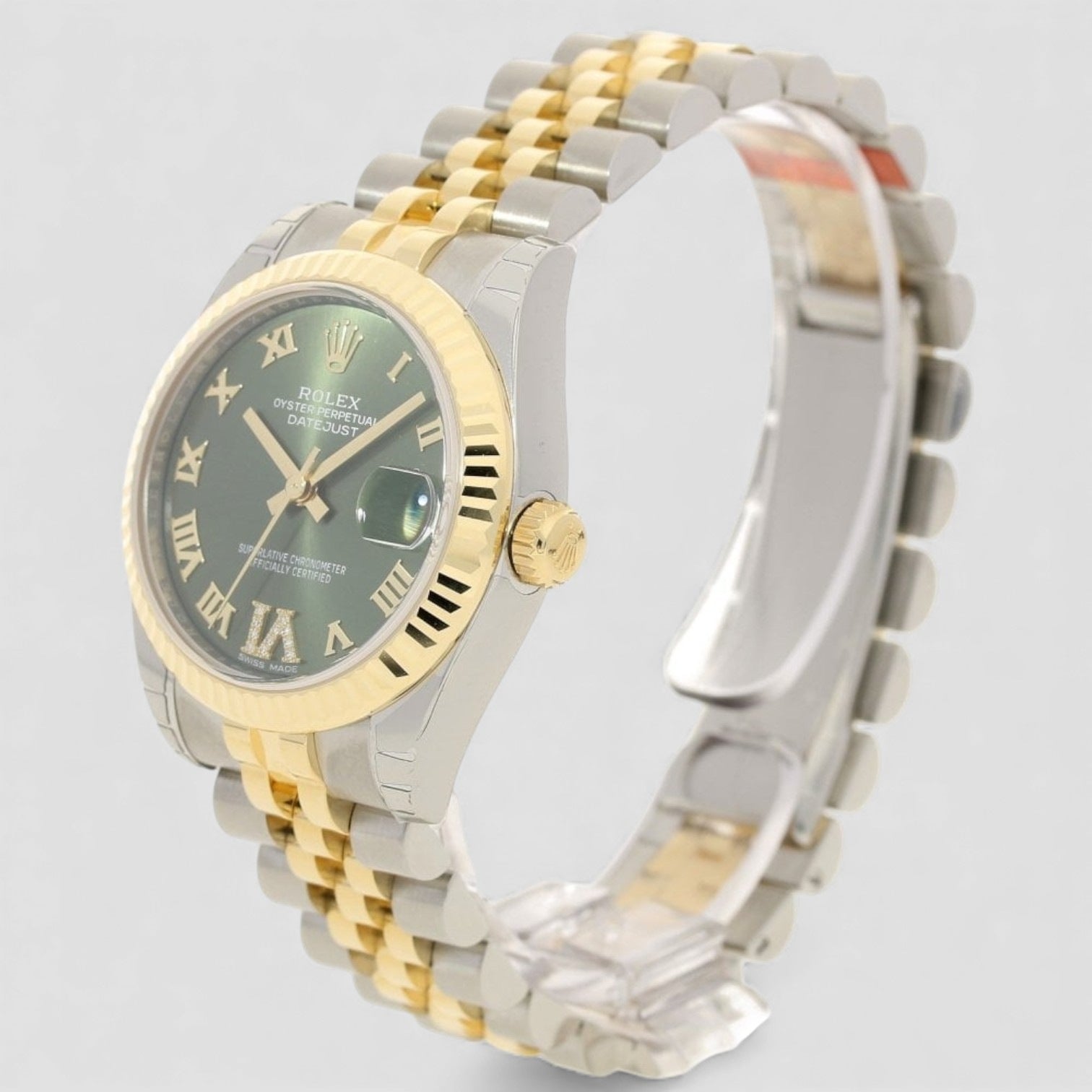 Datejust 31 Olive Green Dial Automatic Women's Watch