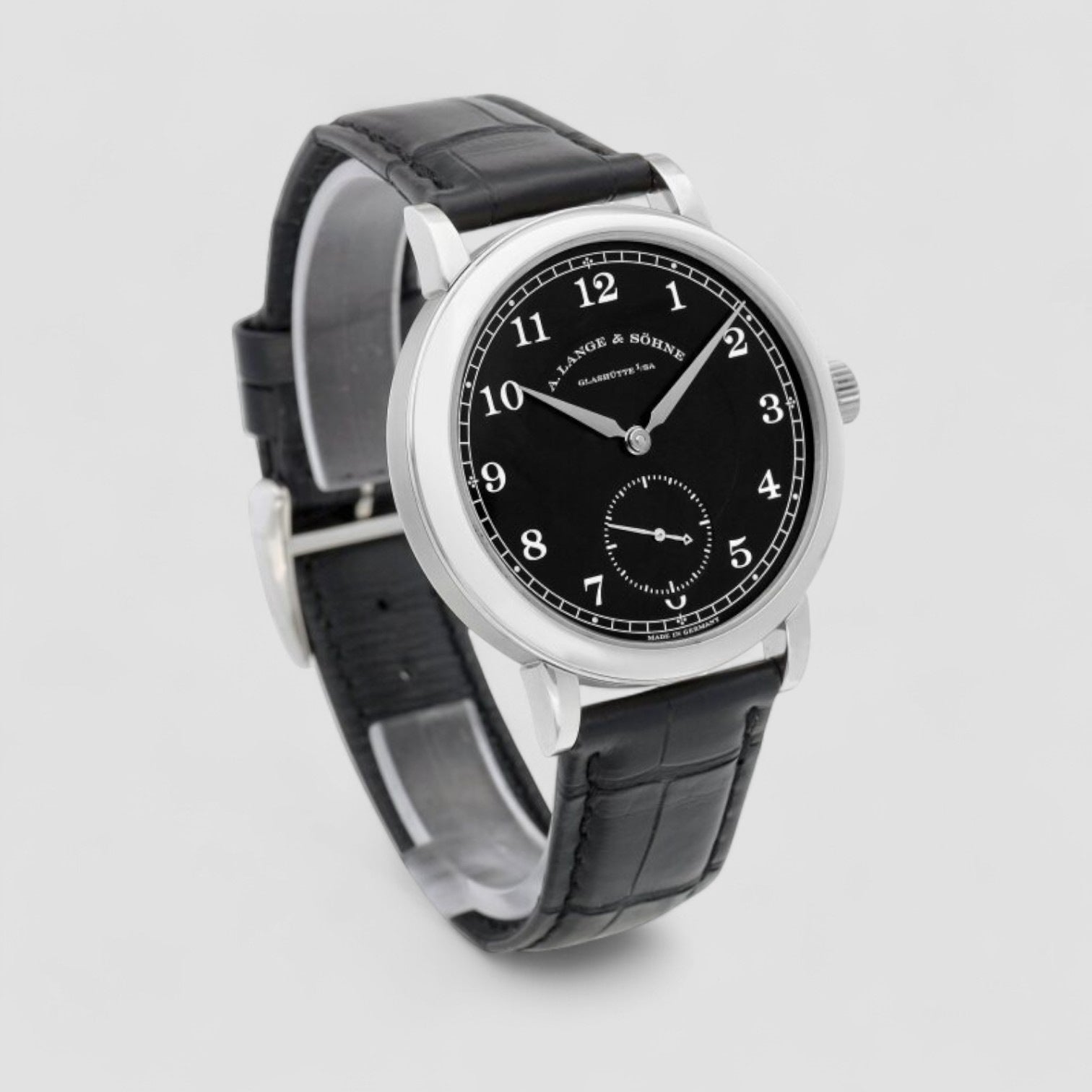 200th Anniversary F.A Lange Platinum Black Dial RARE