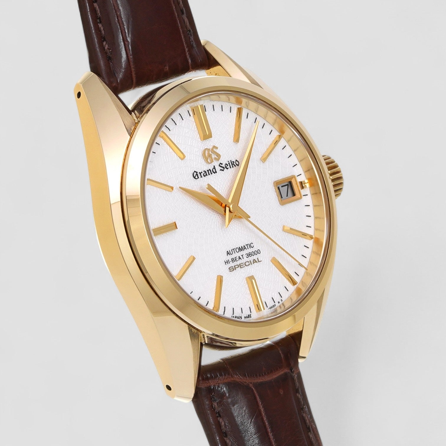 Grand Seiko Hi-Beat 36000 Special Yellow Gold Case SBGH266