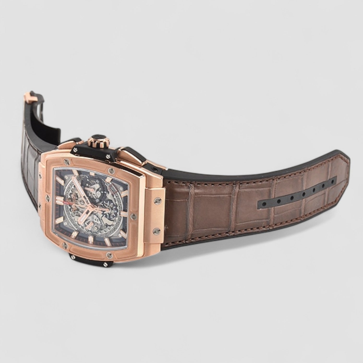 Spirit of Big Bang Automatic Skeleton Dial Men's Watch