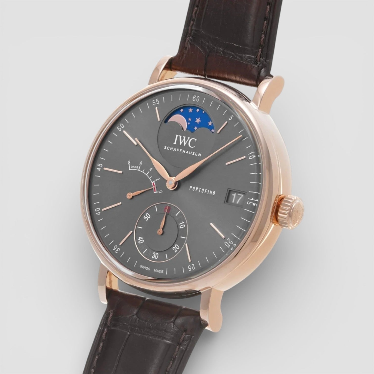 Portofino Hand-wound Moon Phase