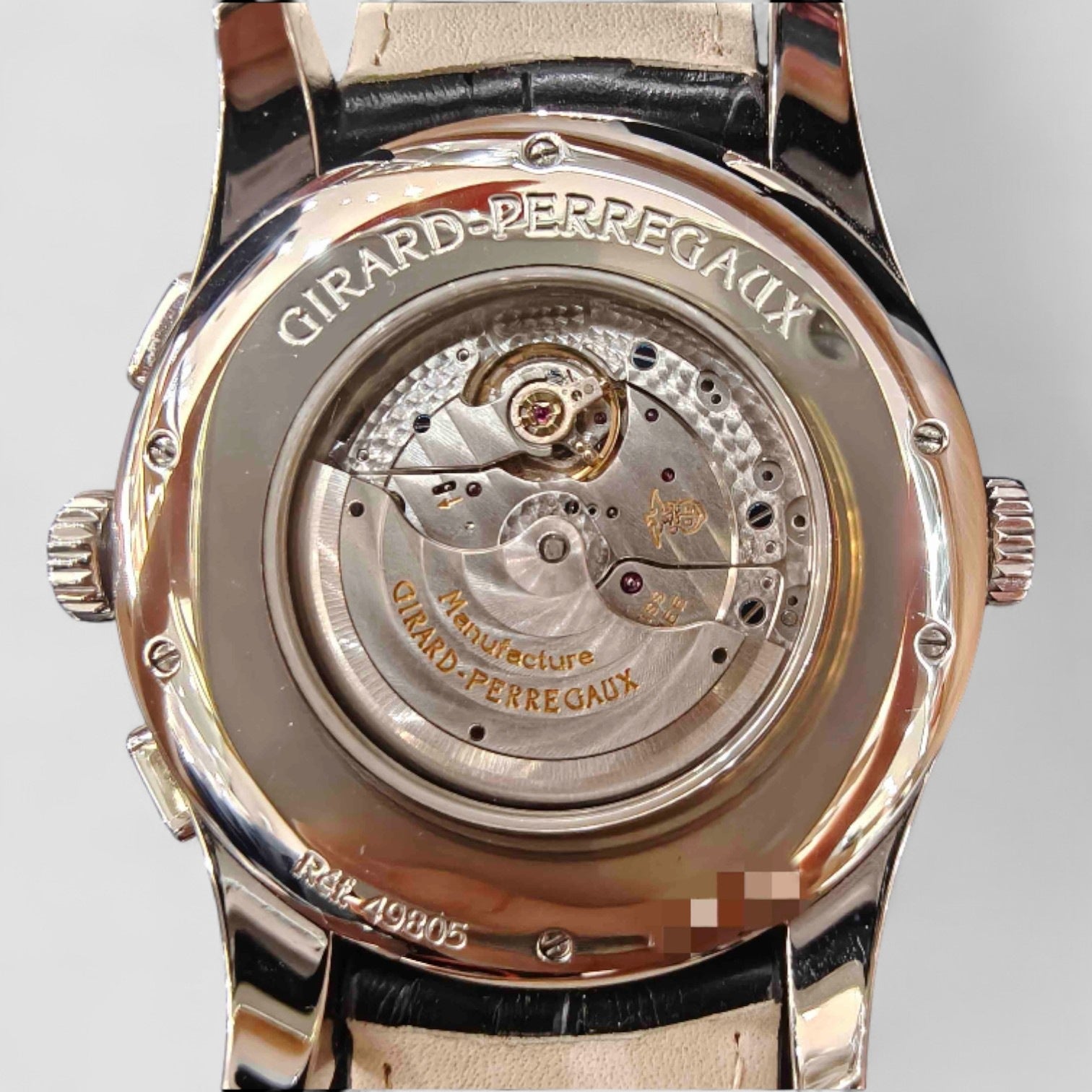 Worldtime Silver Dial Chronograph Men's Watch