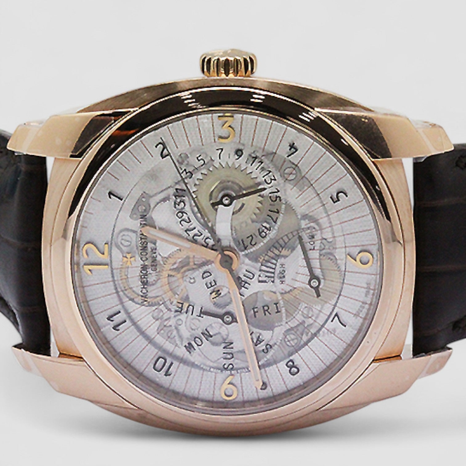 Quai de L'Ile Day Date & Power Reserve Mens Watch