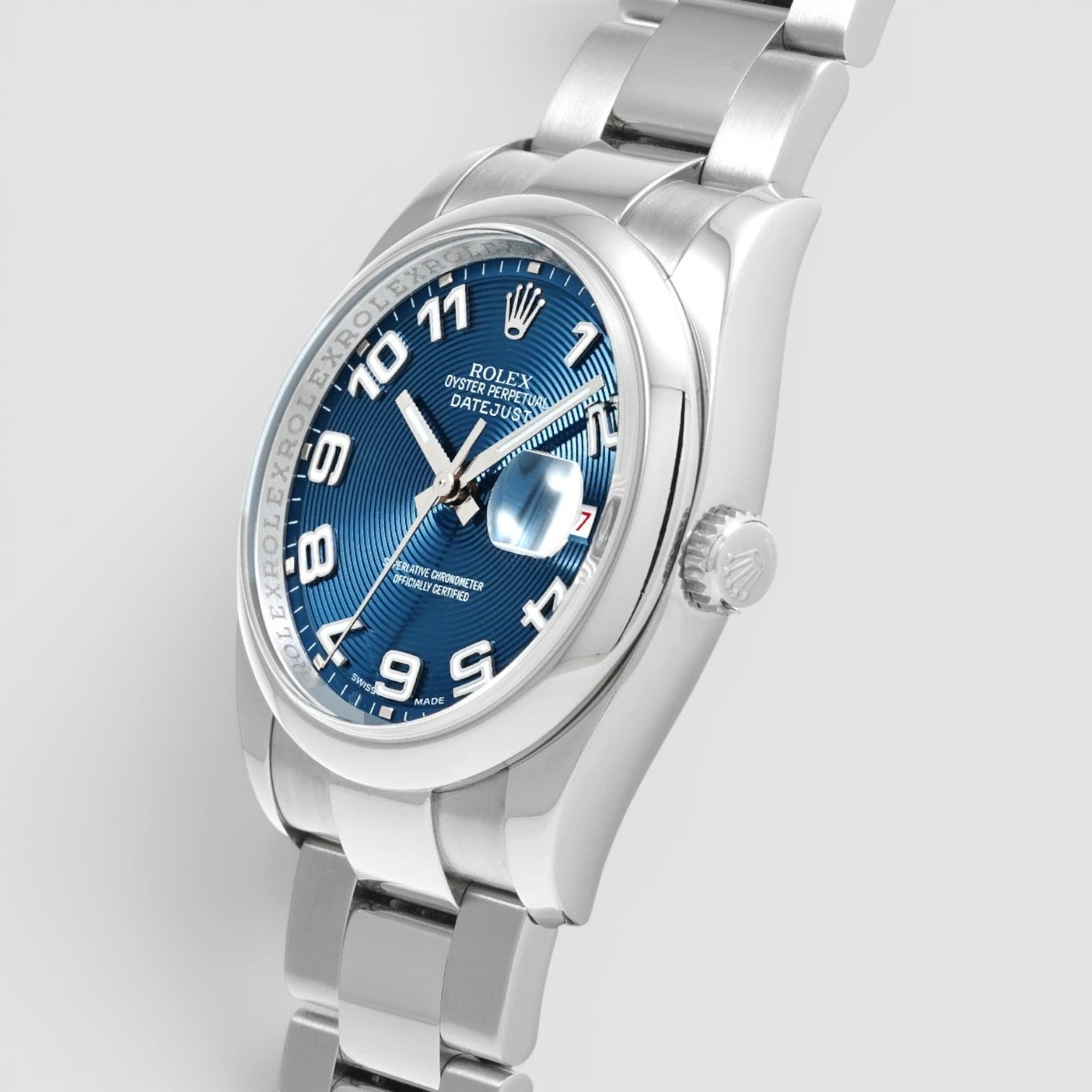 Datejust 36 Blue CONCENTRIC RED ROULETTE Oyster