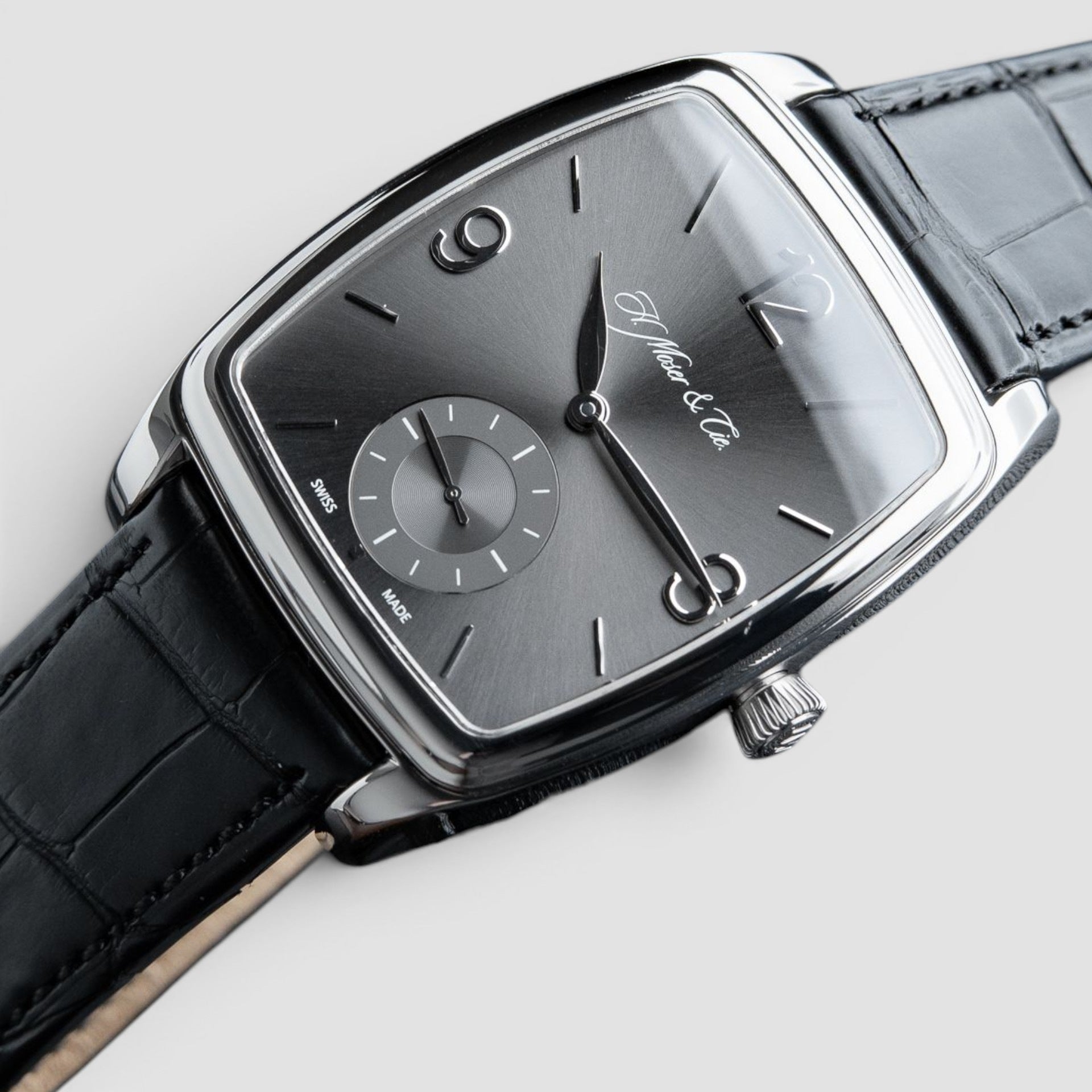 Pioneer Henry Double Hairspring Platinum Grey Ardoise Dial