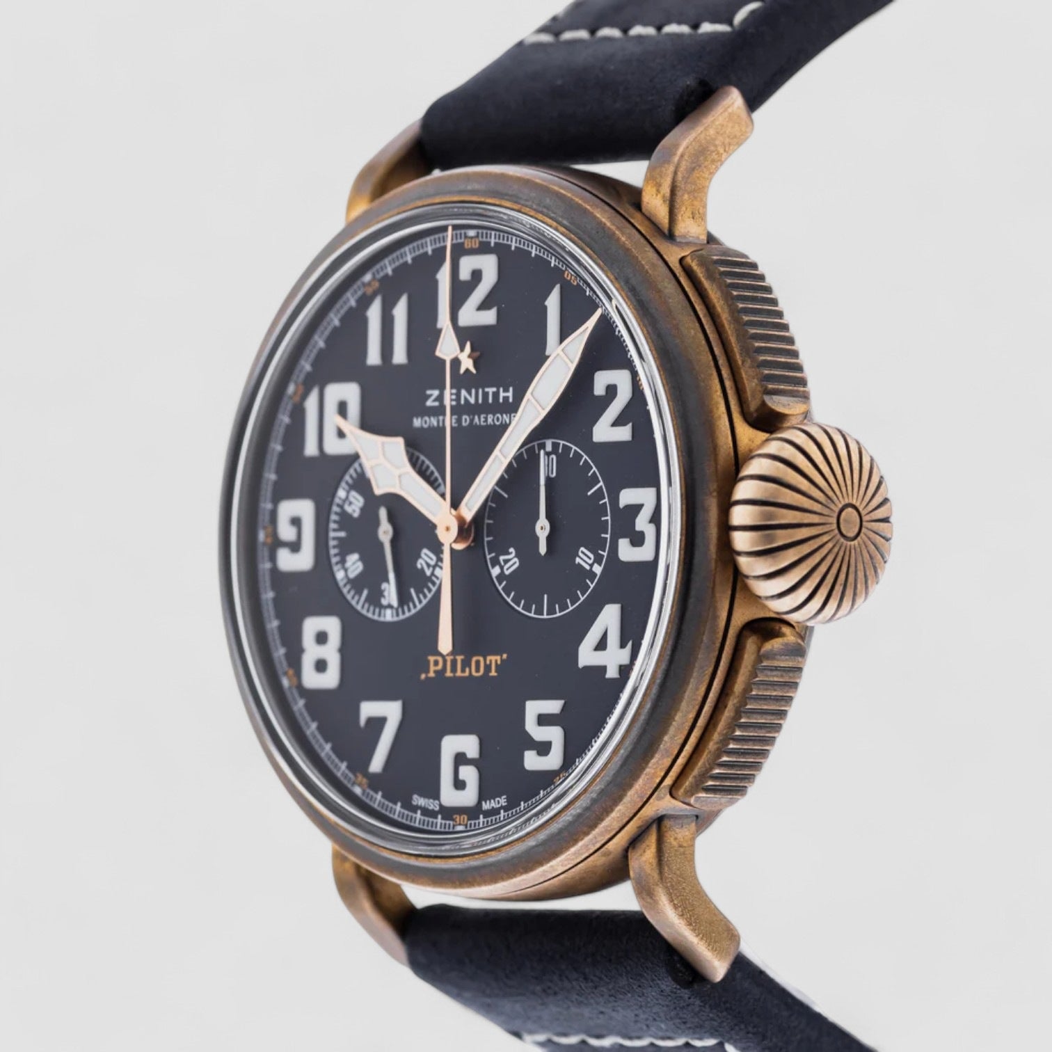 Pilot Type 20 Chronograph Mens Watch